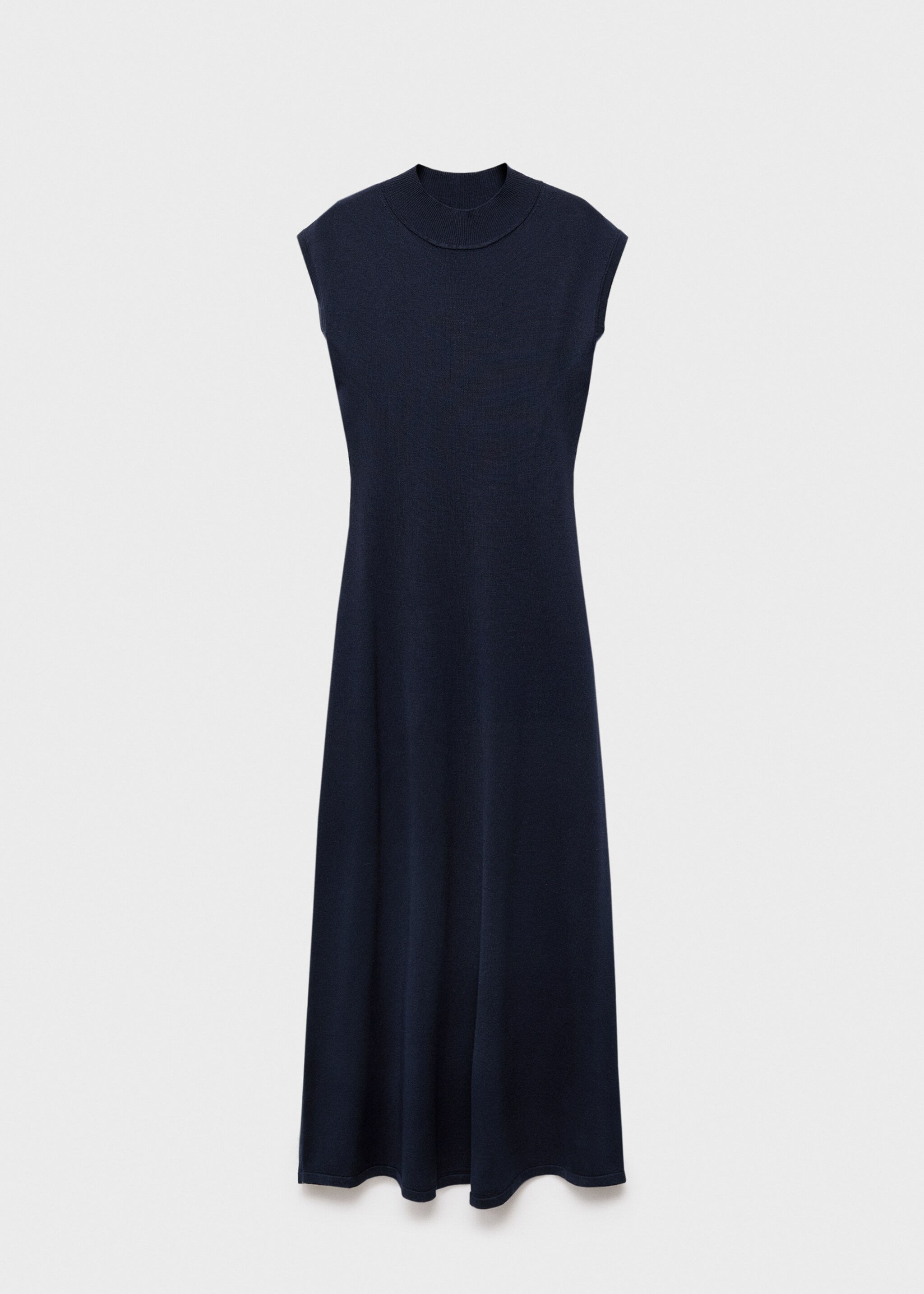 Vestisdo de malha com gola perkins - Artigo sem modelo, Azul-marinho. Ref: 17055799-00.
