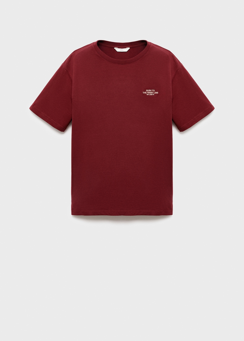 Printed cotton-blend t-shirt