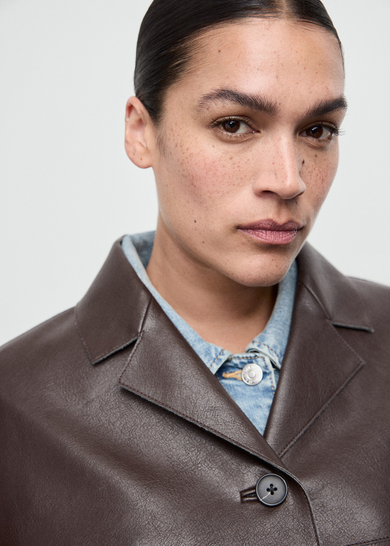 Veste simili-cuir poches - Détail de l'article 4