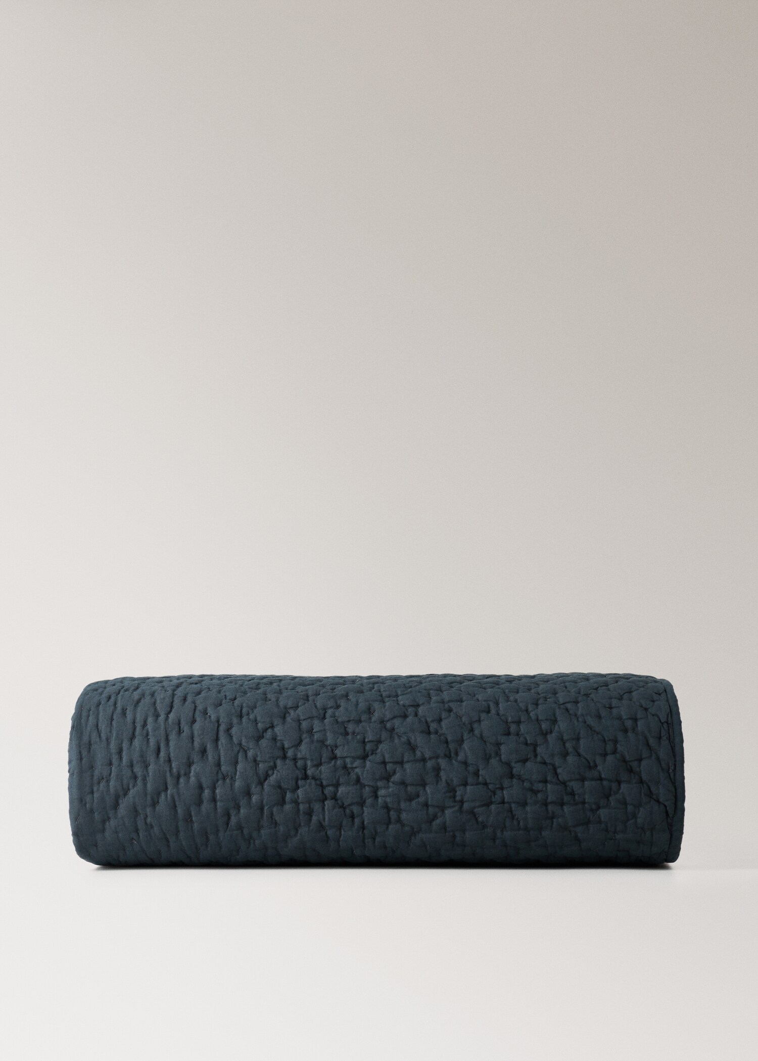 Hand-quilted cotton quilt for a mini cot - Article without model