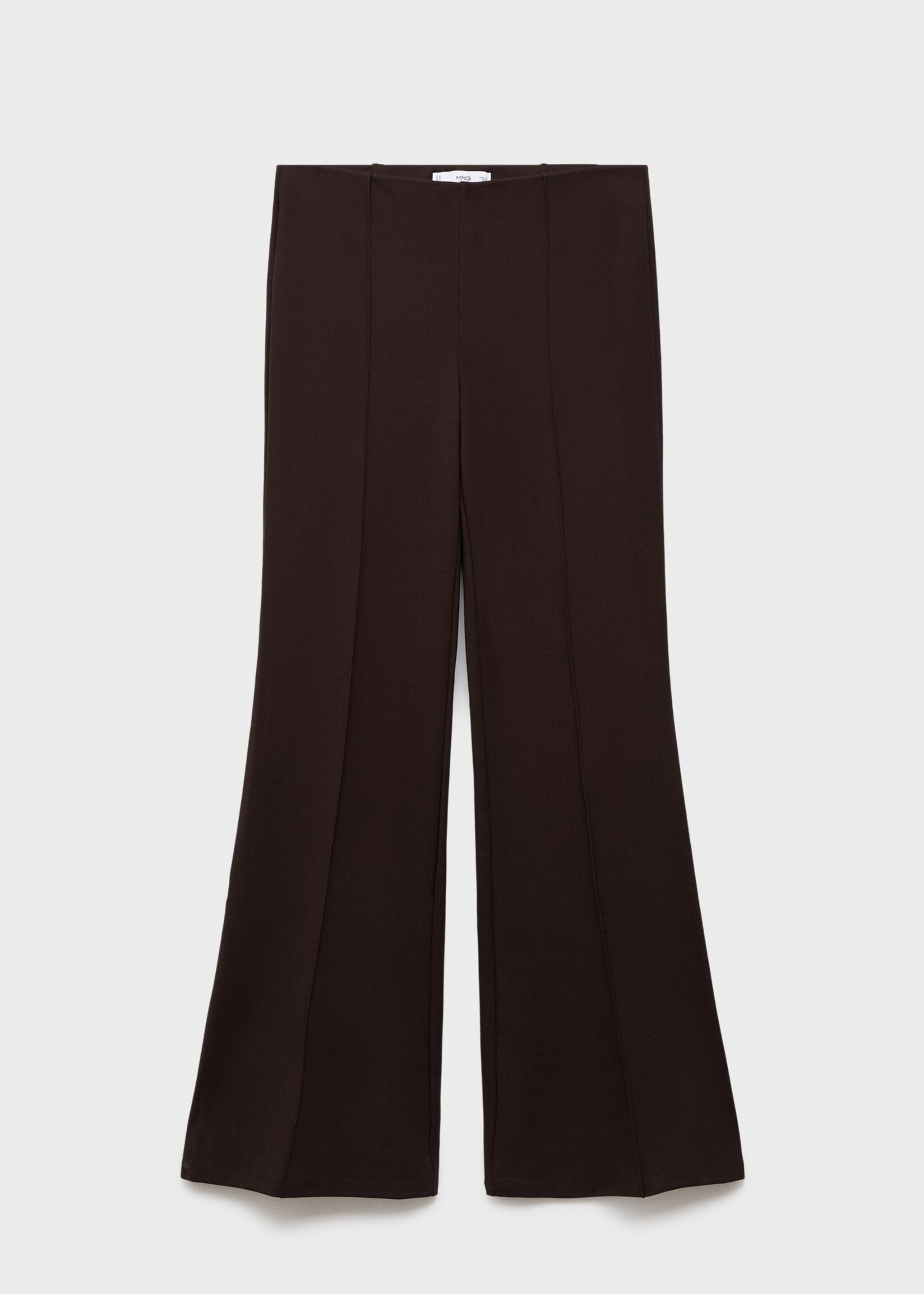 Leggings with seam detail - Article without model, Brown. Ref: 17055806-00.
