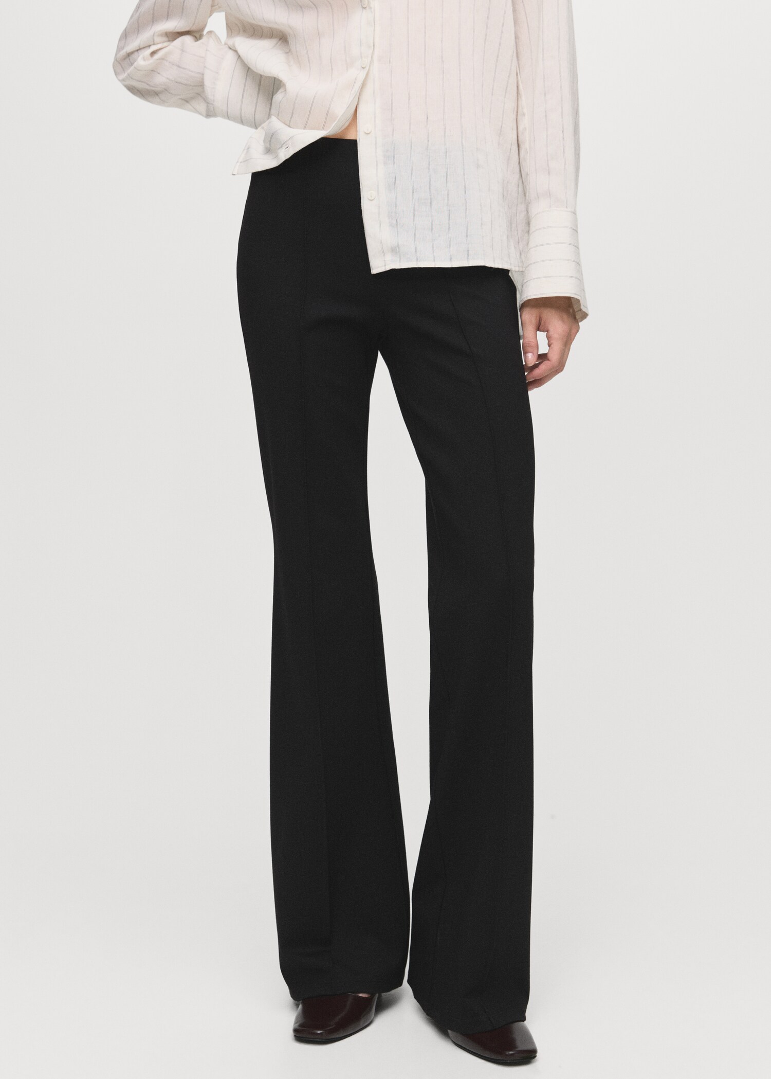 Leggings with seam detail - Medium plane