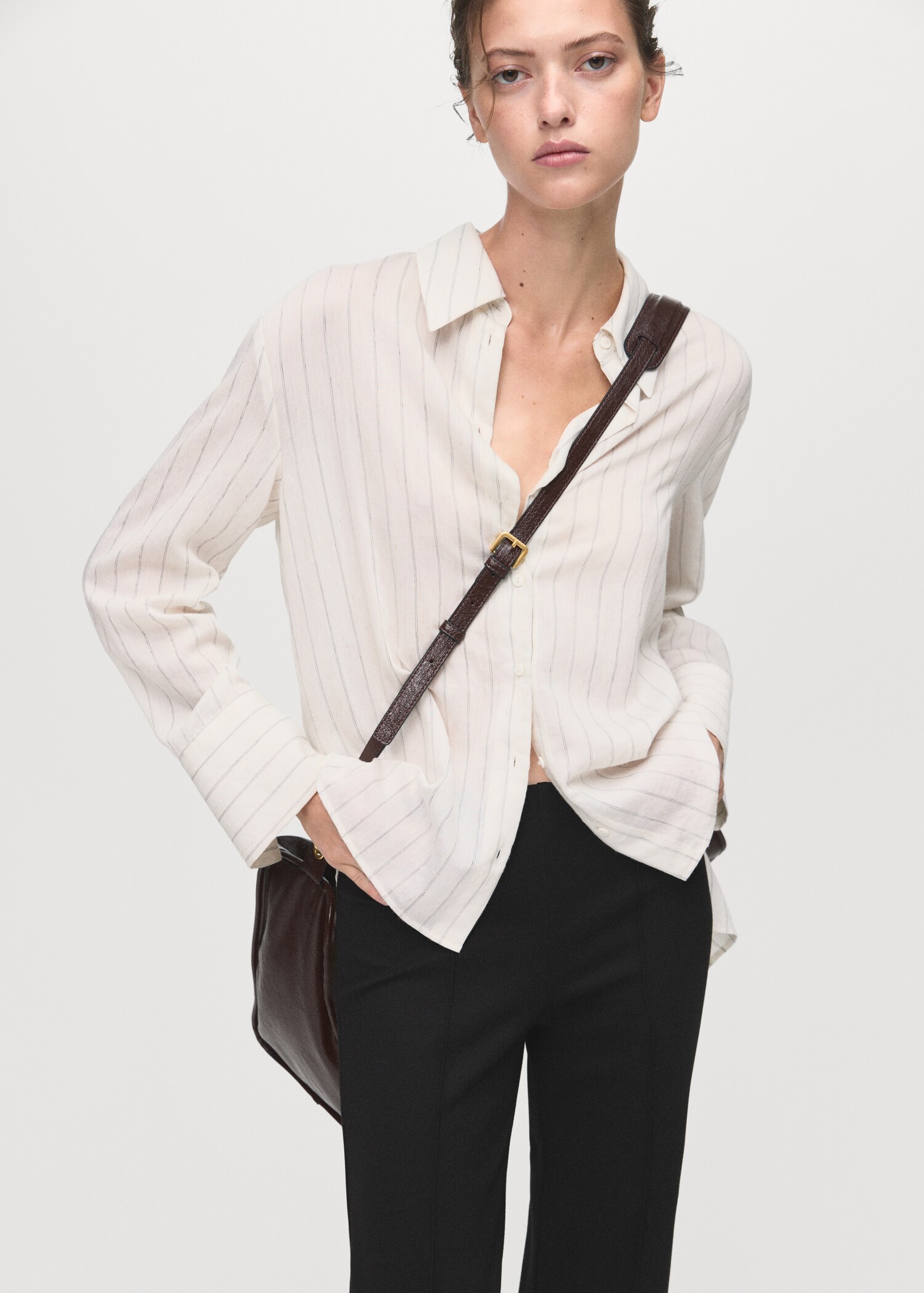 Leggings with seam detail - Details of the article 1
