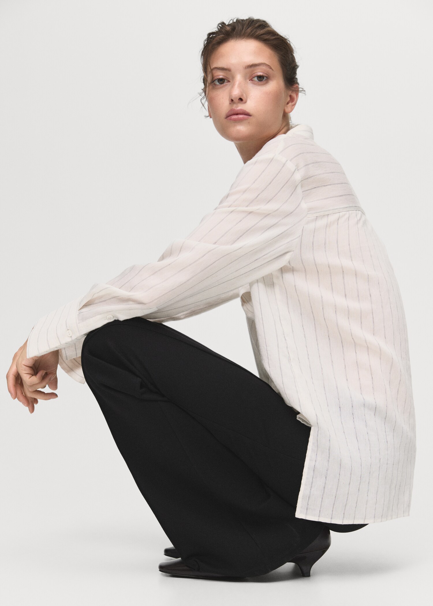 Leggings with seam detail - Details of the article 2