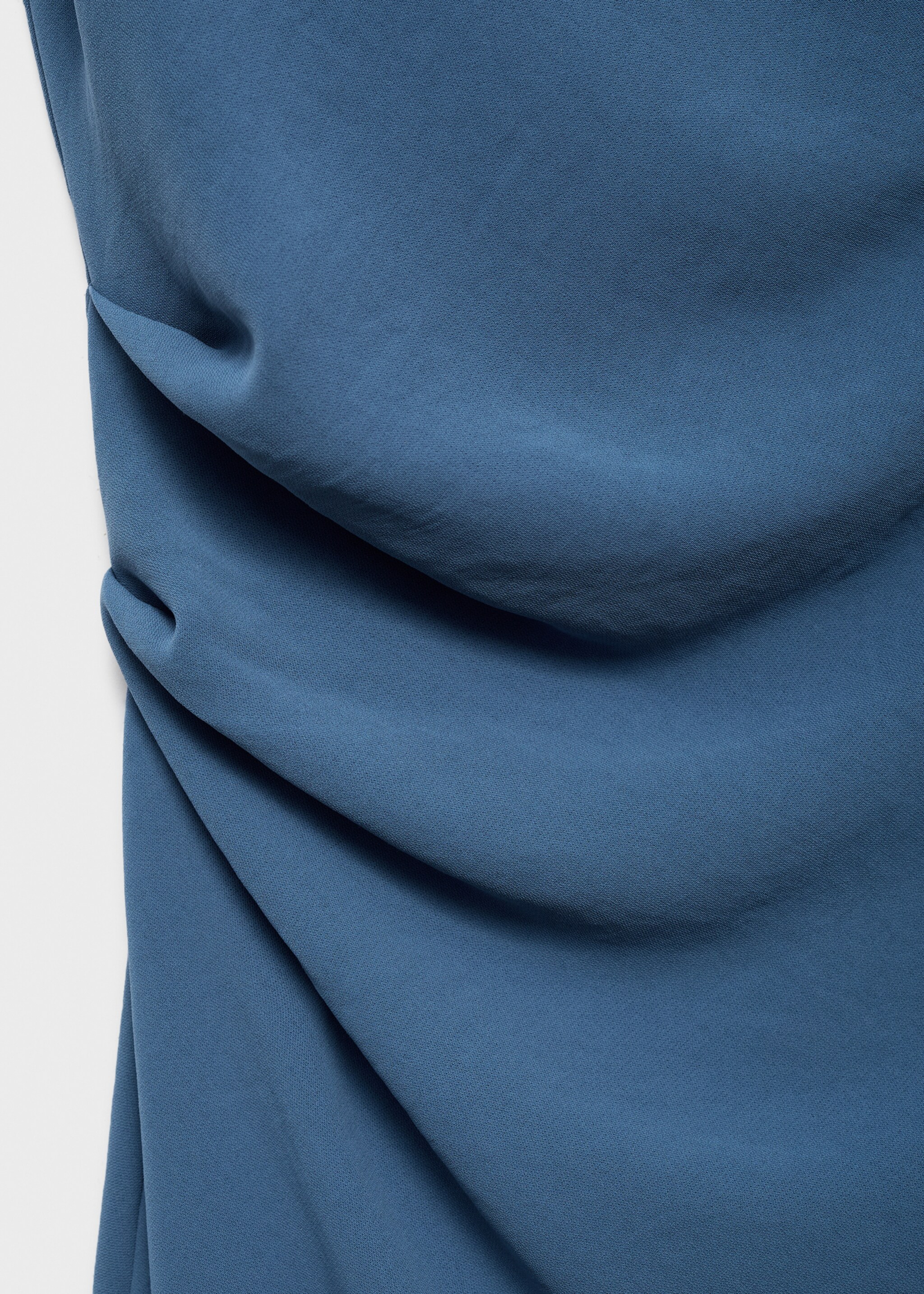 Robe midi asymétrique - Détail de l'article 8, Bleu. Ref: 17055811-00.
