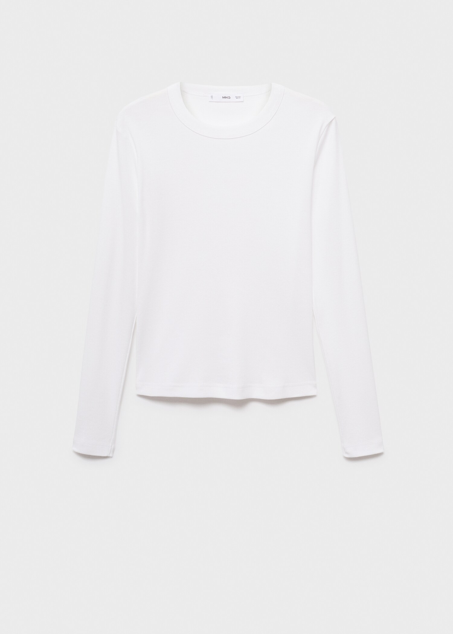Long sleeve cotton t-shirt - Article without model
