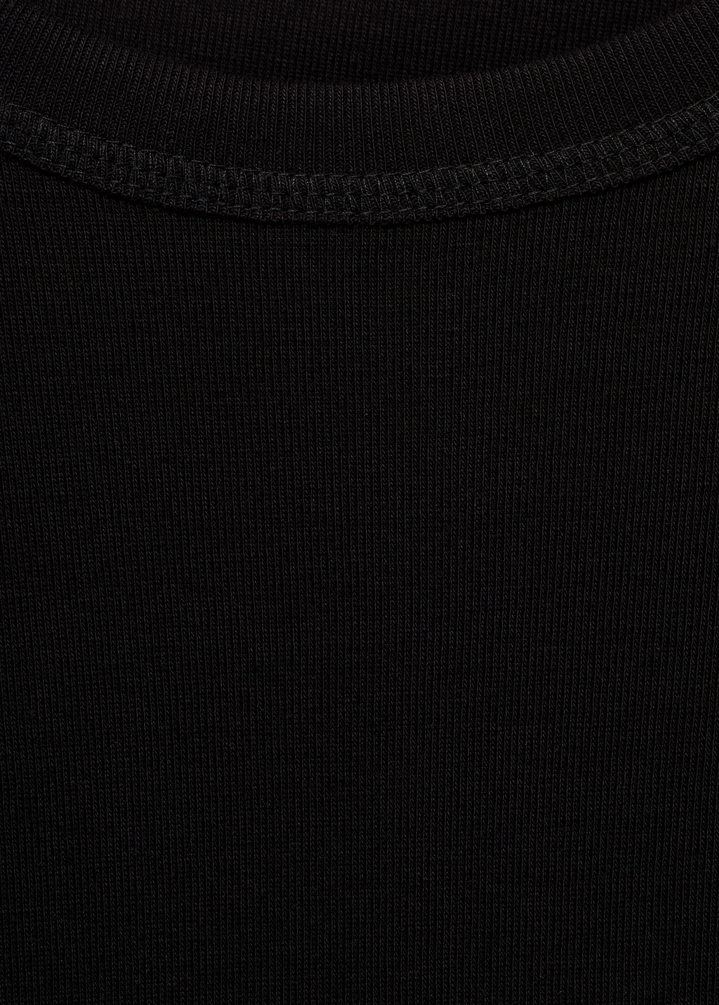 Long sleeve cotton t-shirt