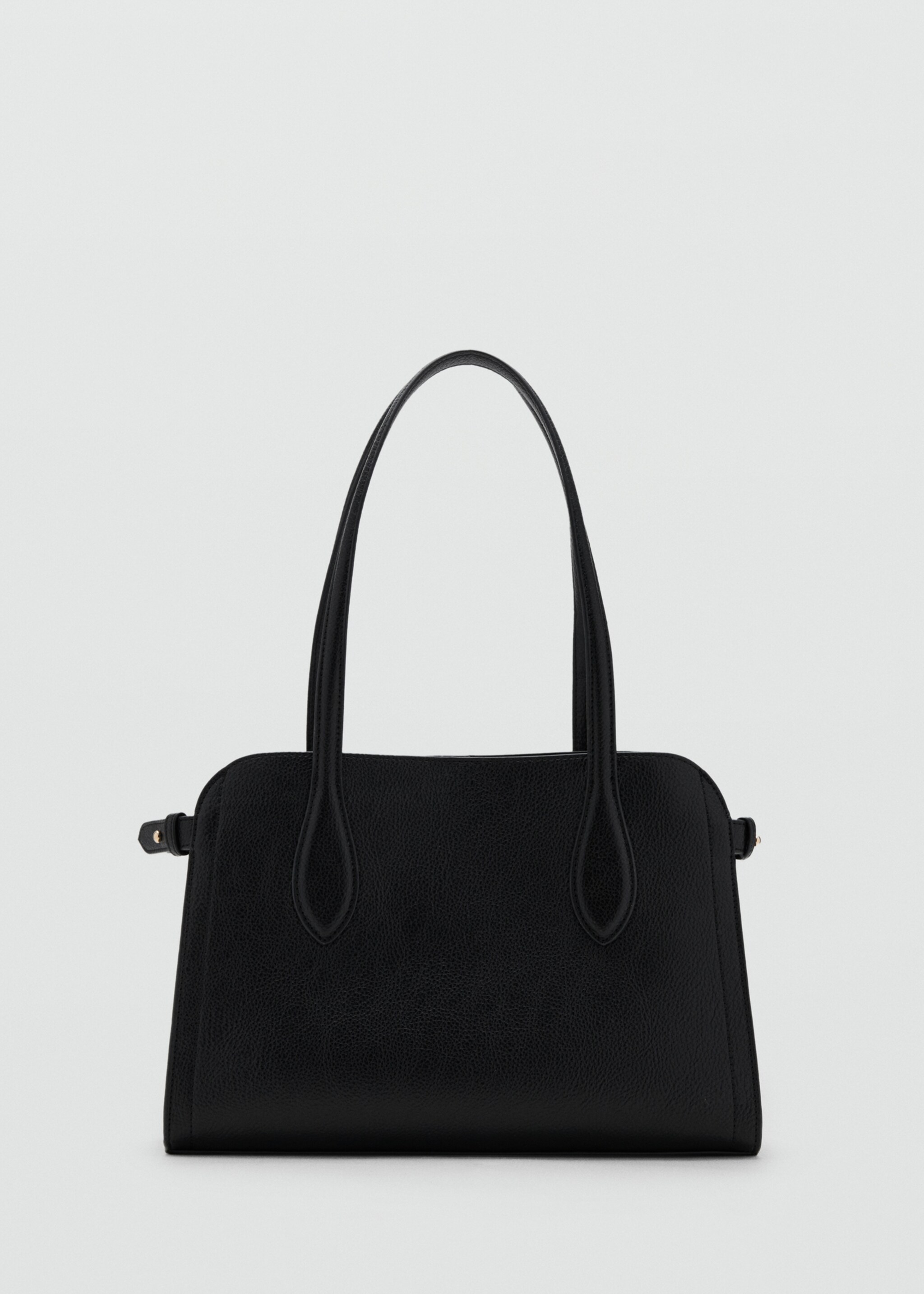 Small bag with pebbled leather effect - Article without model, Black. Ref: 17055816-00.