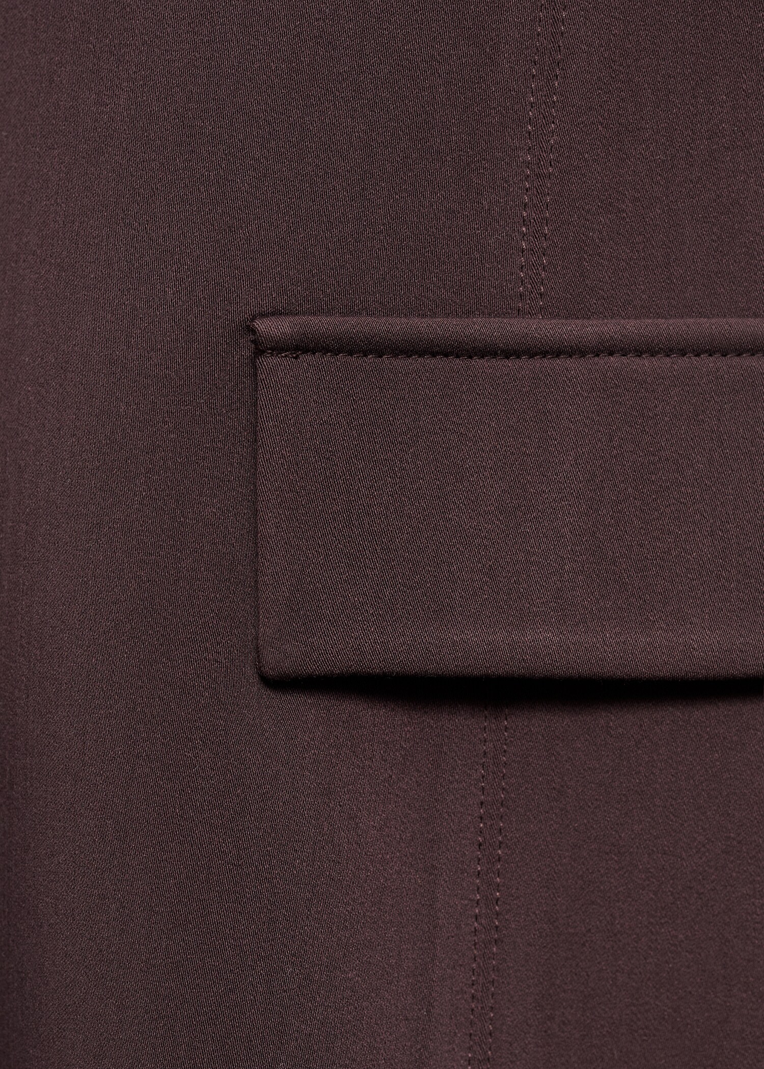 Short dress with flap pockets - Details of the article 0