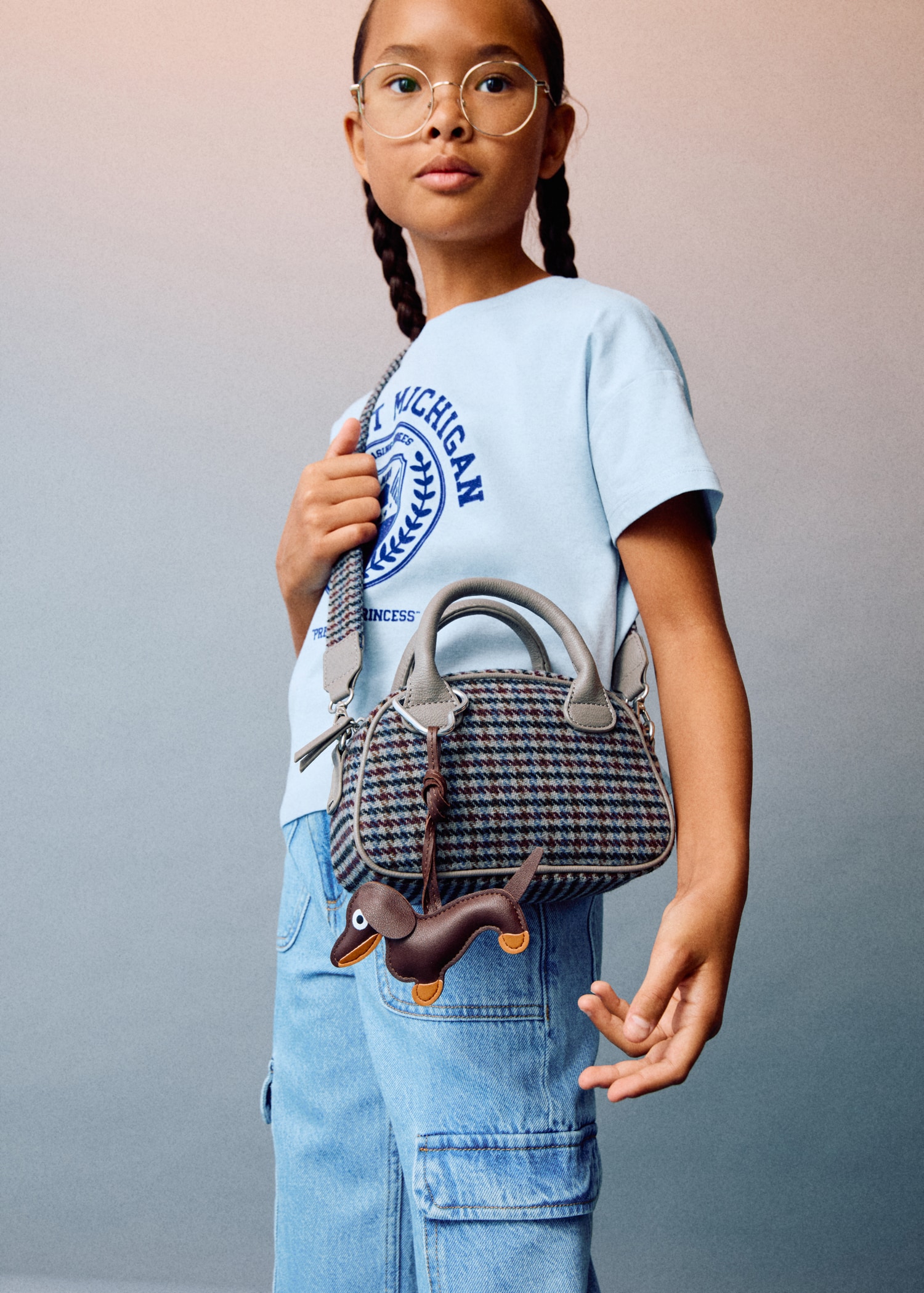 Mango Bolso Shopper Cuadros Vichy Gingham Tote Bag • Bolso Vichy