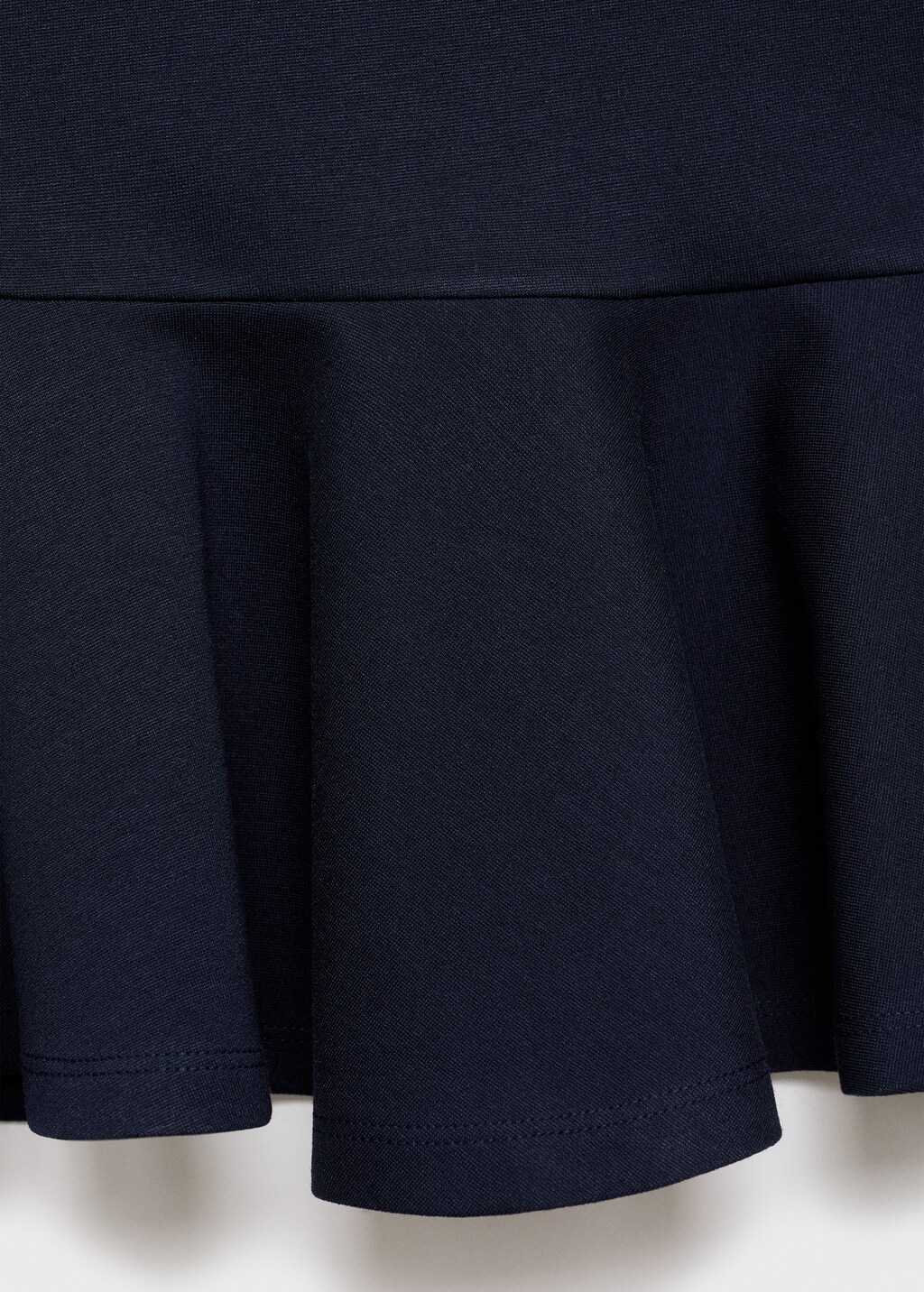 Mango Short-sleeved peplum t-shirt