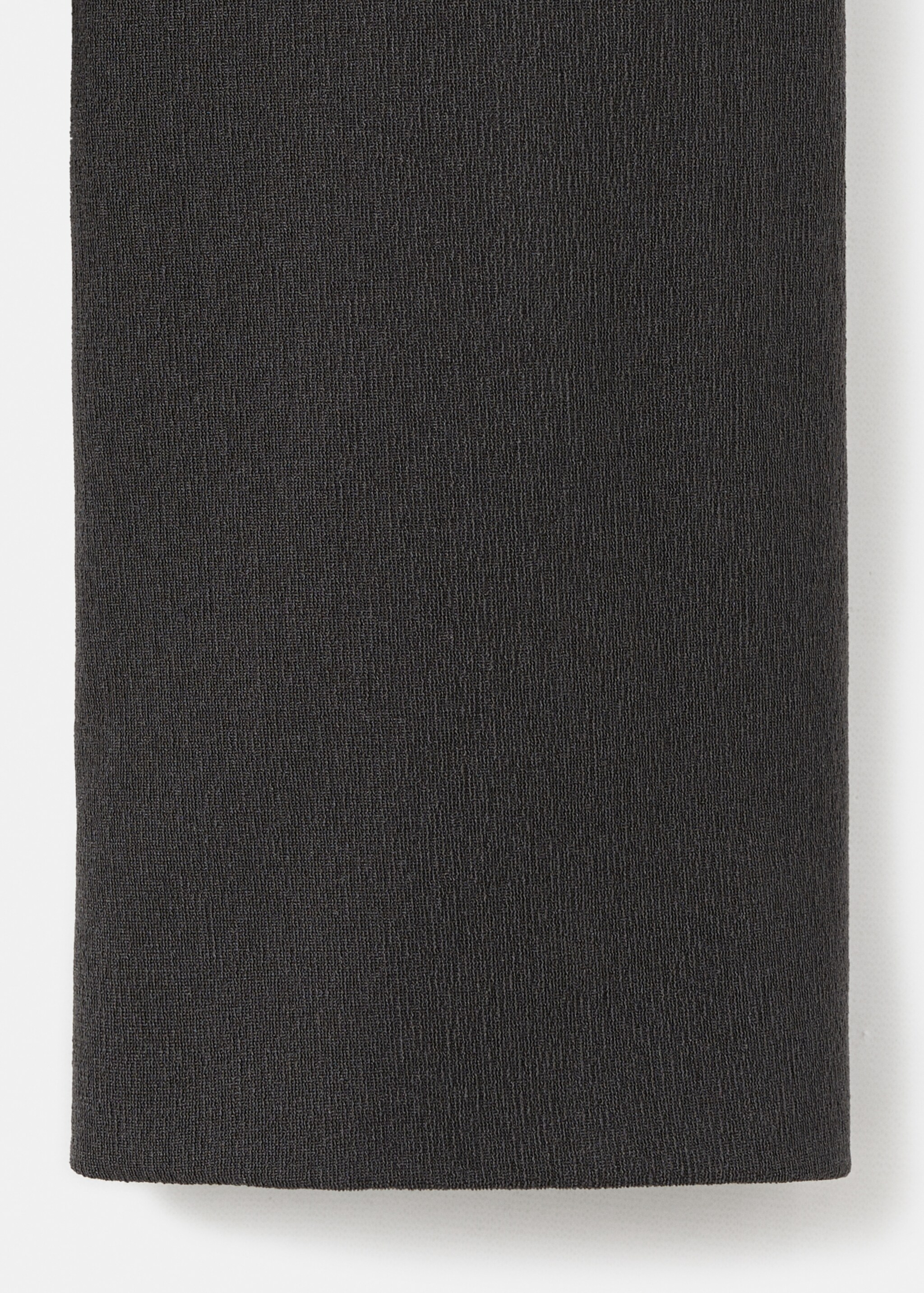 Crop fitted suit blazer - Details of the article 0, Grey. Ref: 17055827-00.