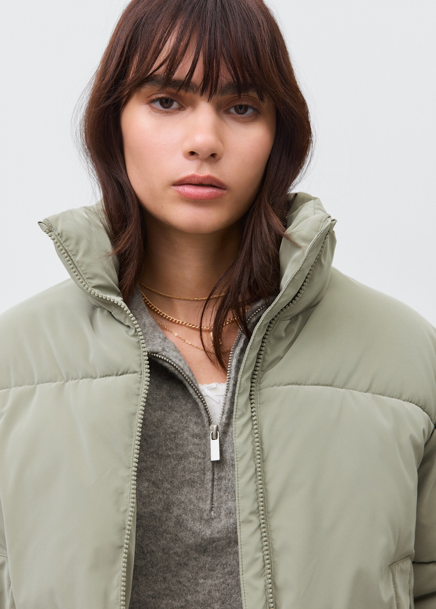 Anorak matelassé effet ciré - Détail de l'article 1