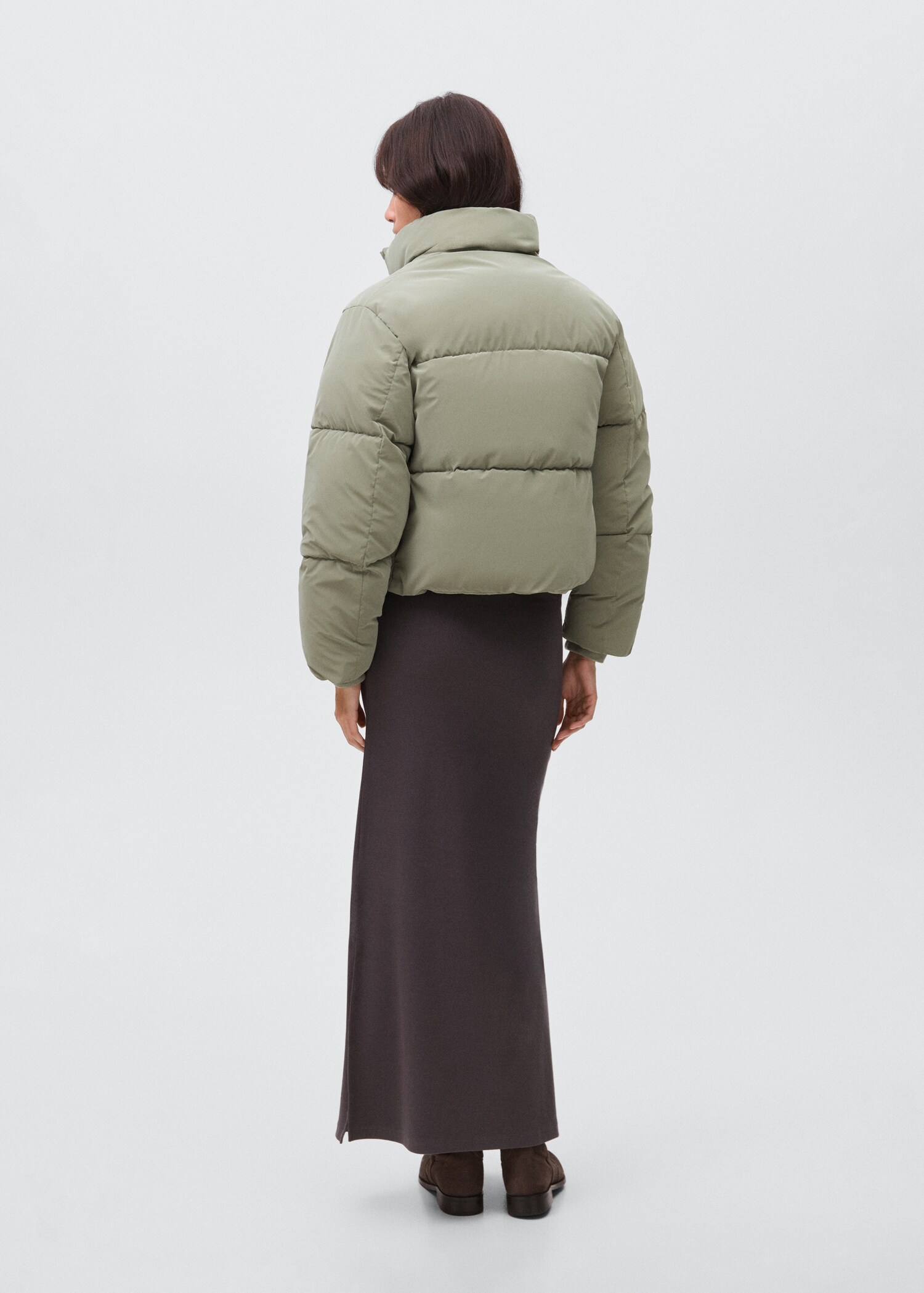 Anorak matelassé effet ciré - Verso de l’article