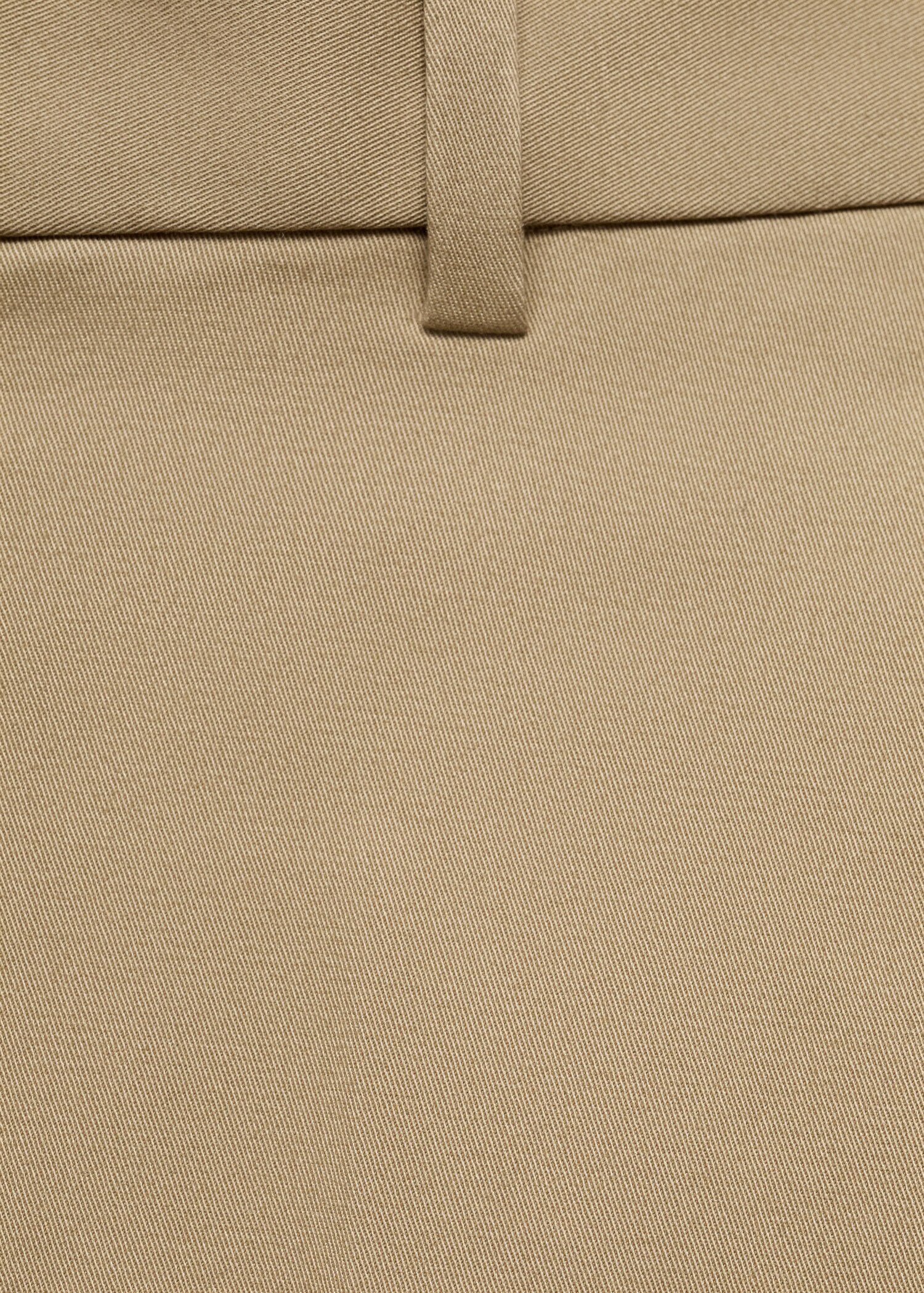 Regular-fit cotton trousers - Details of the article 8