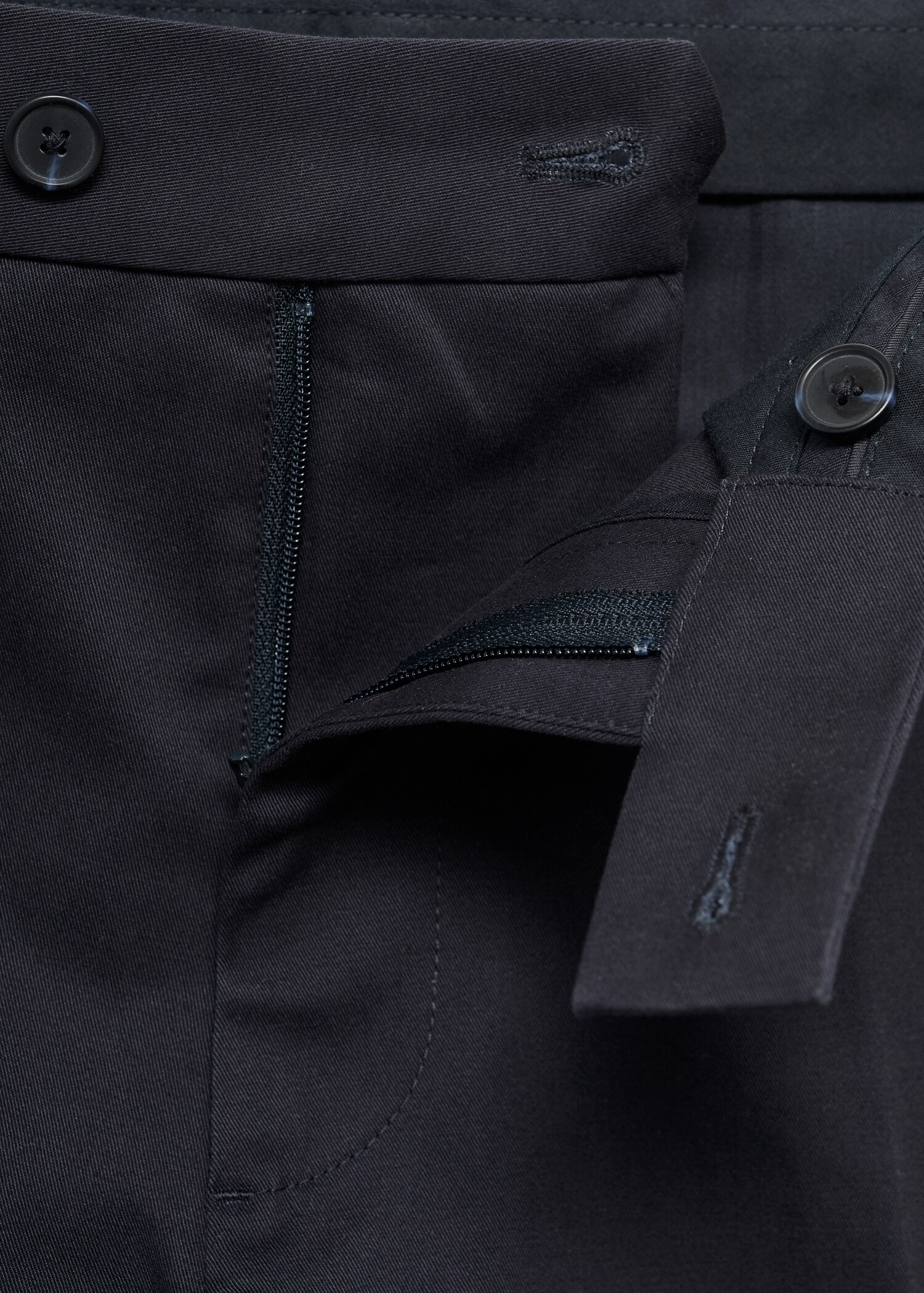 Regular-fit cotton trousers - Details of the article 8