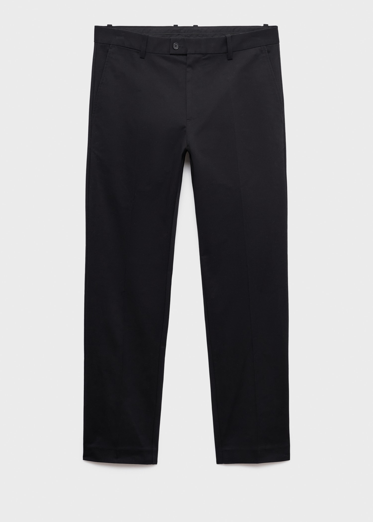 Regular-fit cotton trousers - Article without model