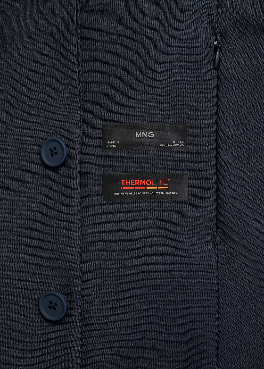 Zurich slim-fit Thermolite® suit blazer