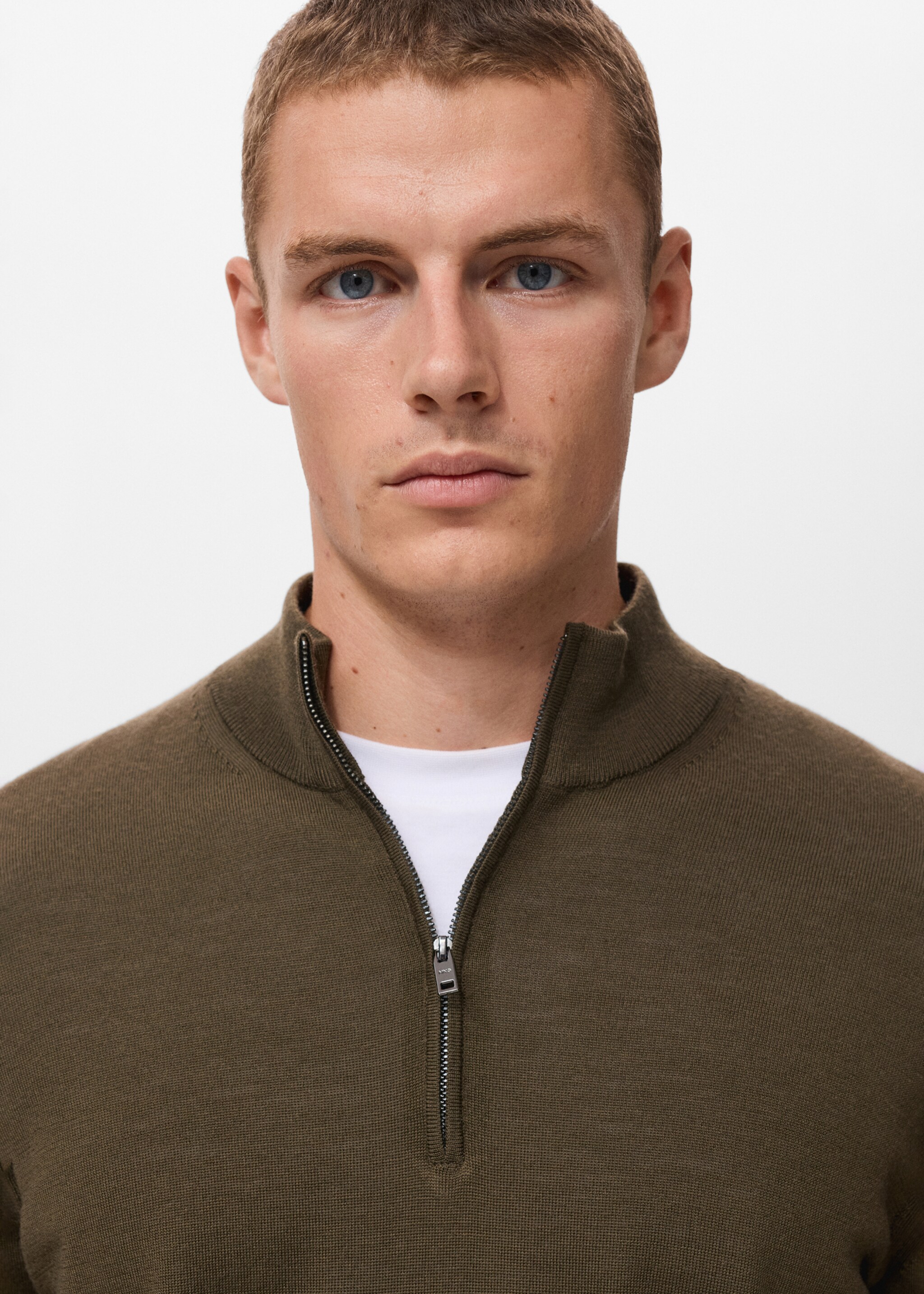 Pullover 100 % lana collo perkins - Dettaglio dell'articolo 1