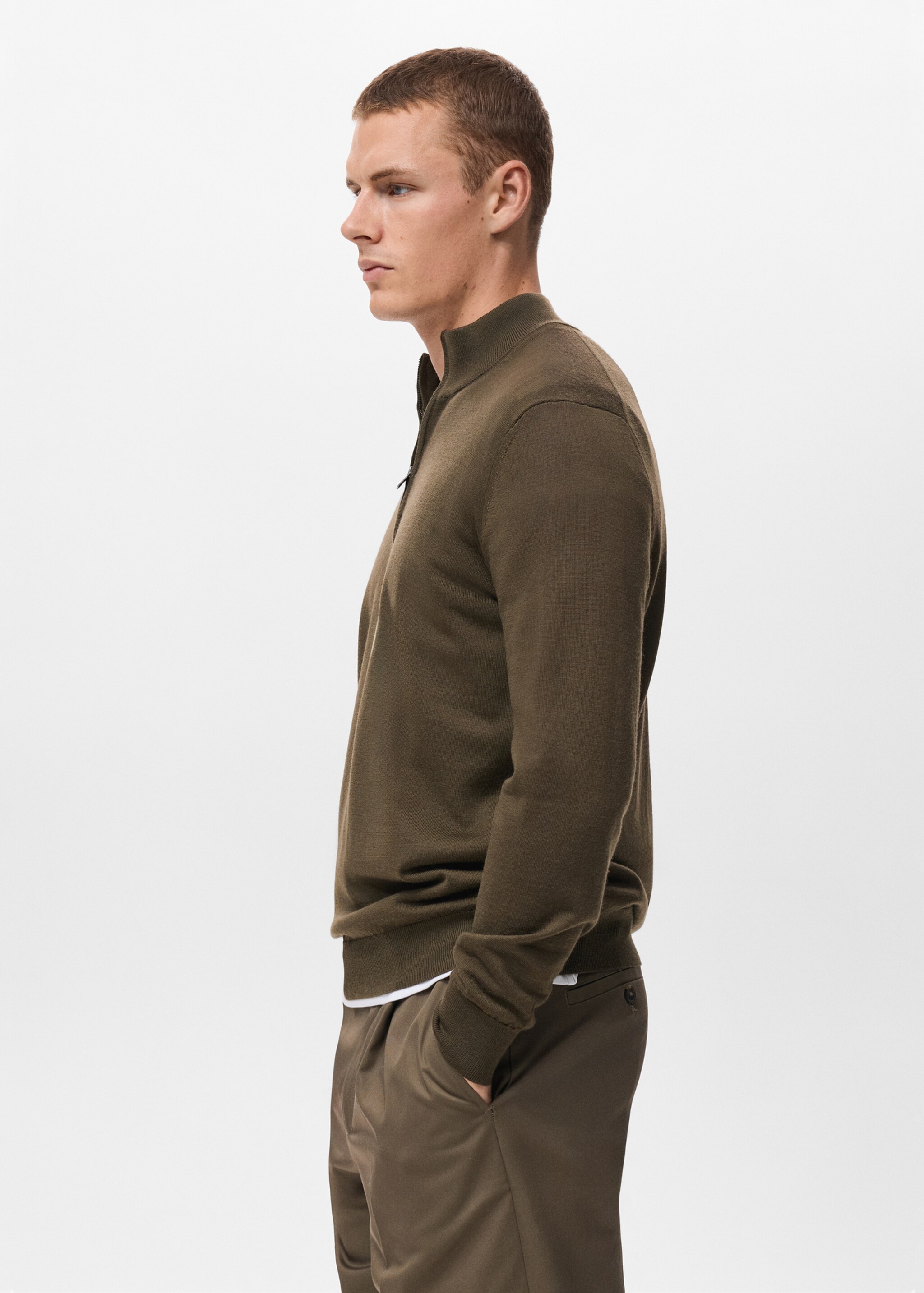 Pullover 100 % lana collo perkins - Dettaglio dell'articolo 2
