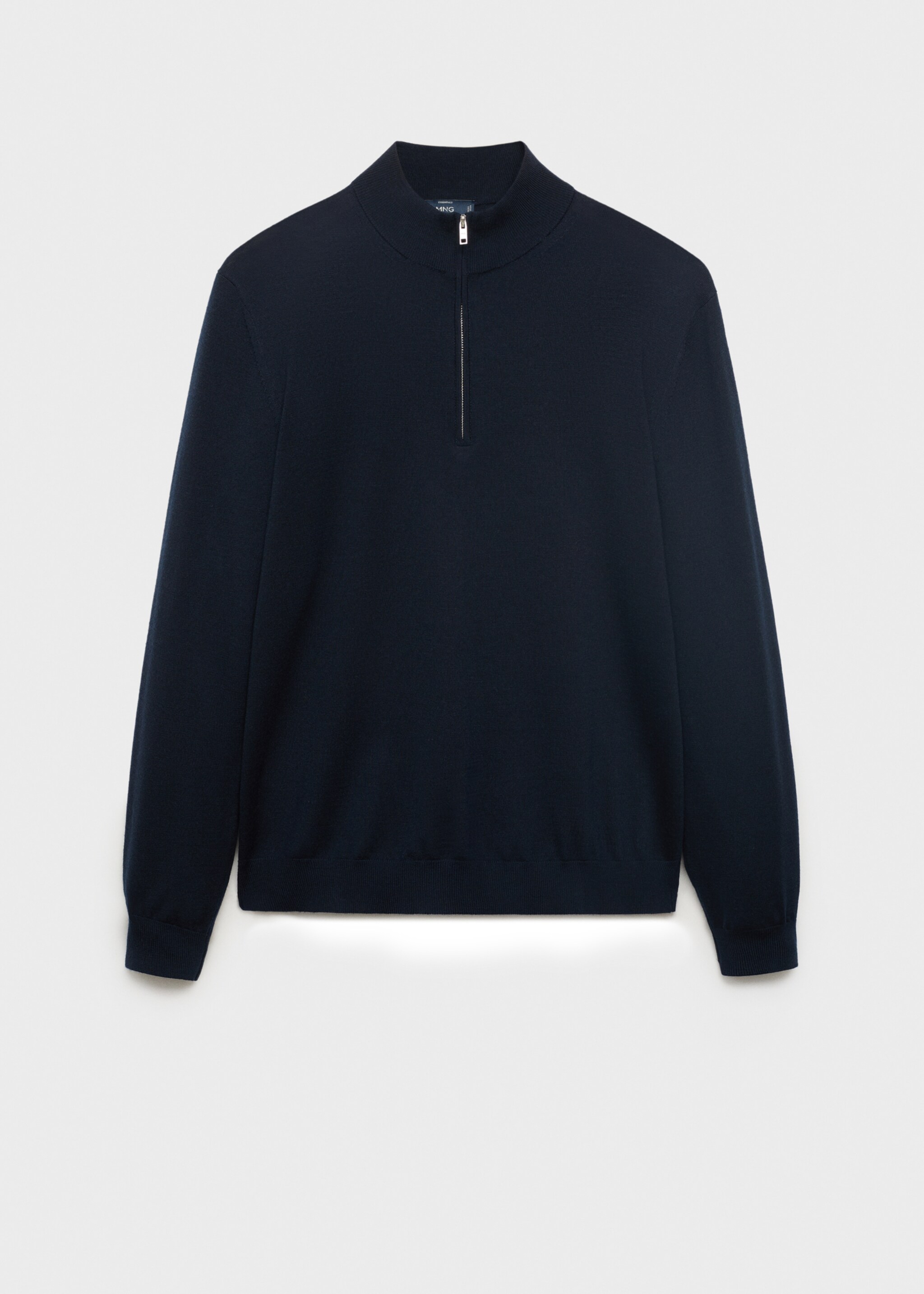 100% wool sweater with perkins neck - Article without model