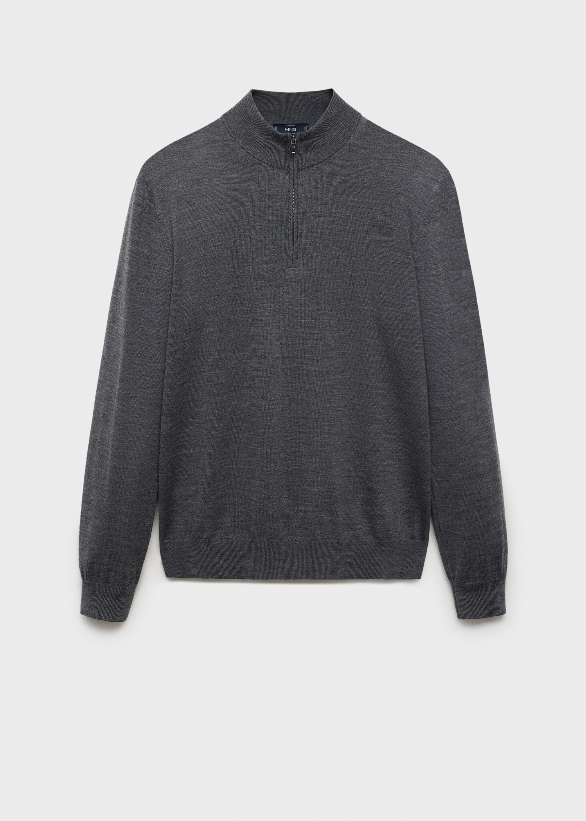 100% wool sweater with perkins neck - Article without model