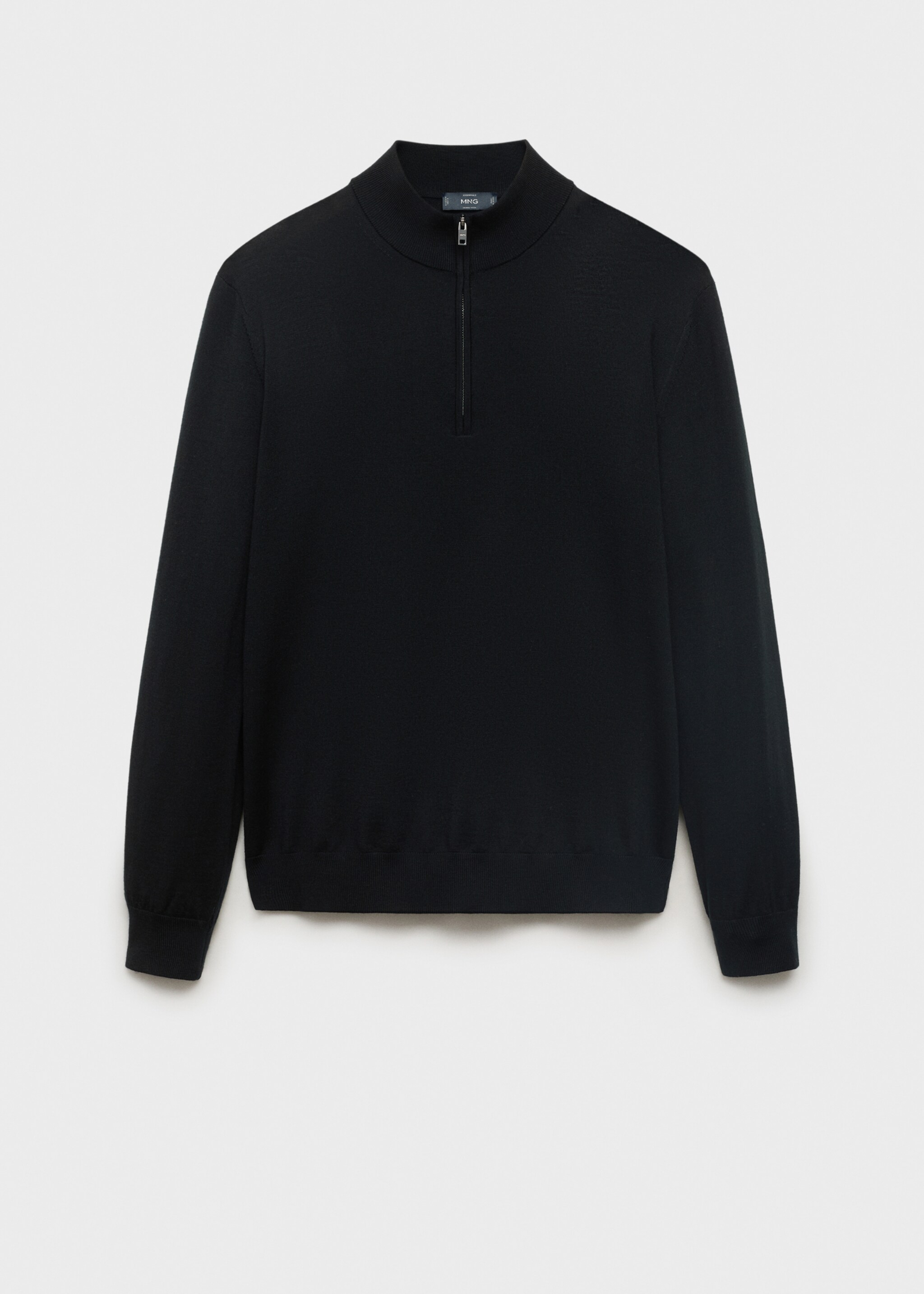 100% wool sweater with perkins neck - Article without model