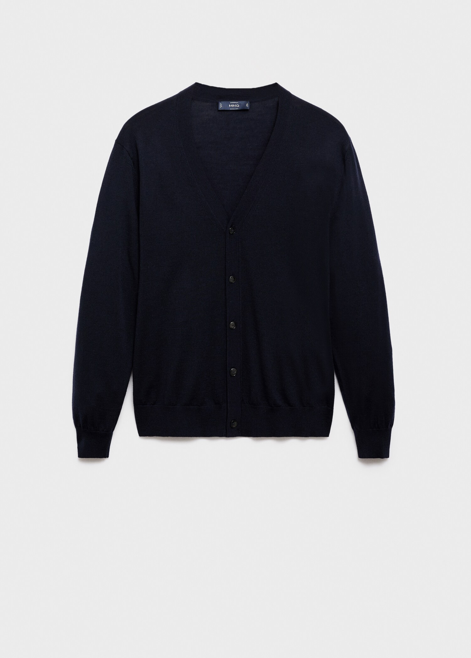 Cardigan 100 % laine mérinos - Article sans modèle