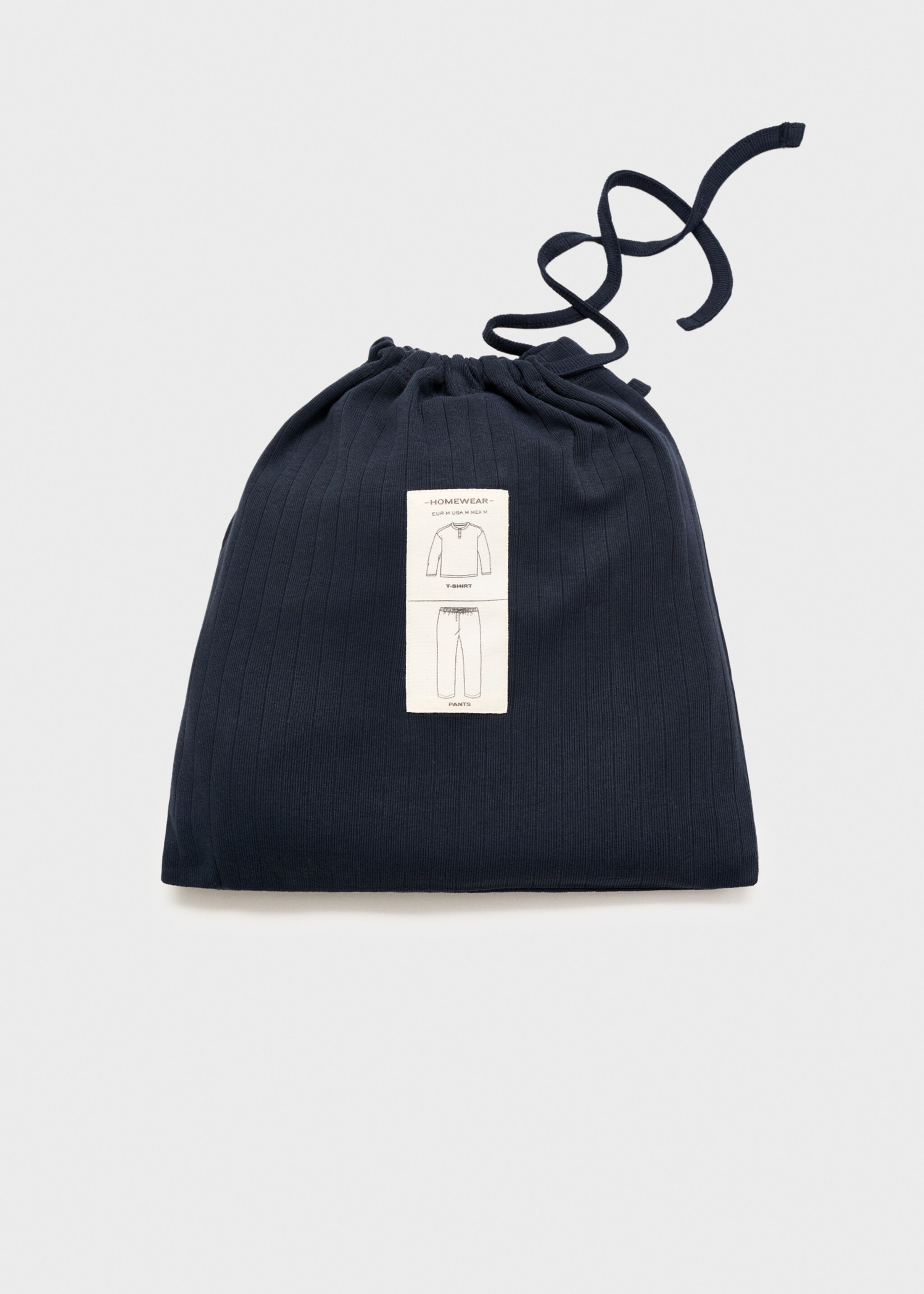 100% cotton pyjama pack - Details of the article 0, Navy. Ref: 17055974-00.