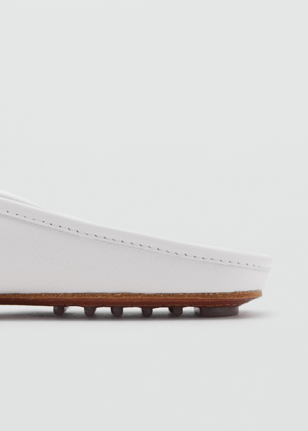 Leather flat shoes - image 3