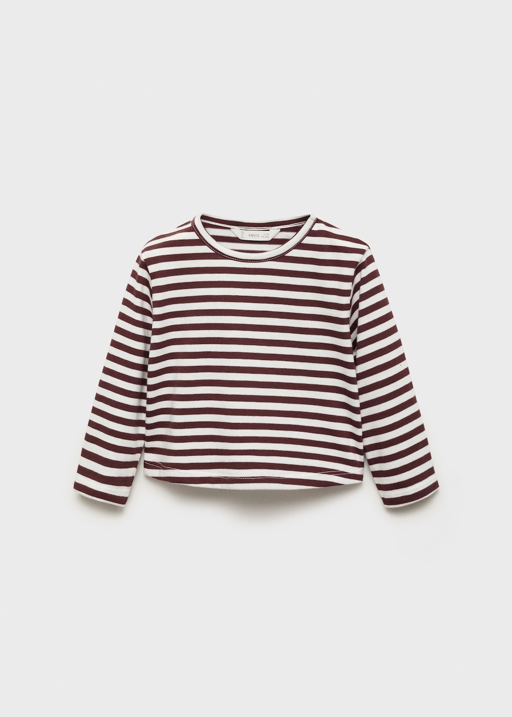 Striped cotton T-shirt