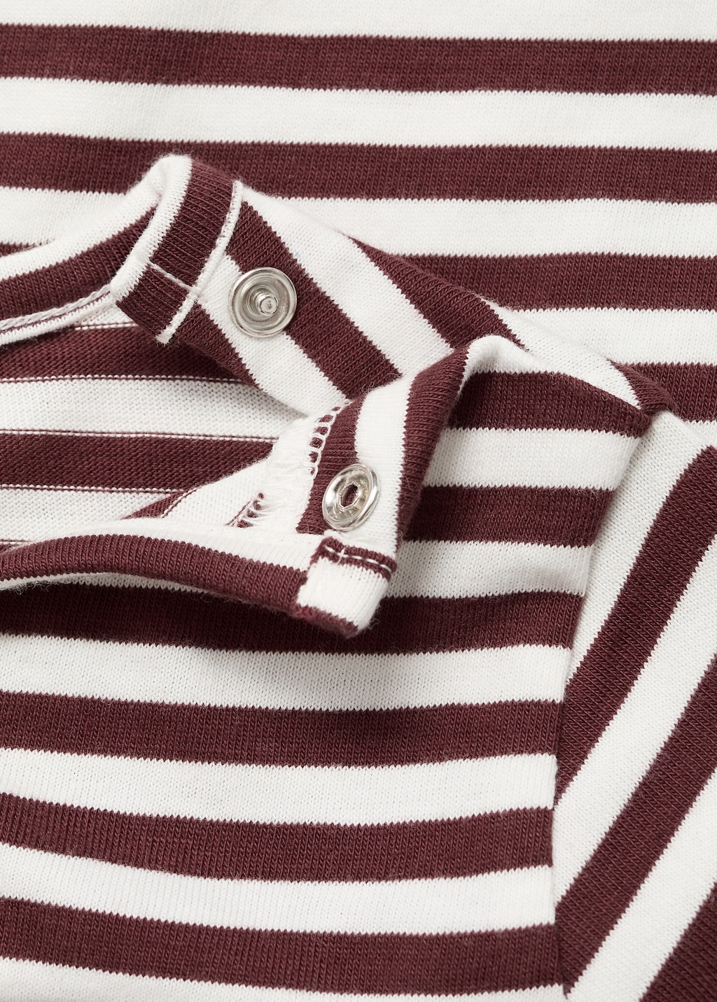 Striped cotton T-shirt