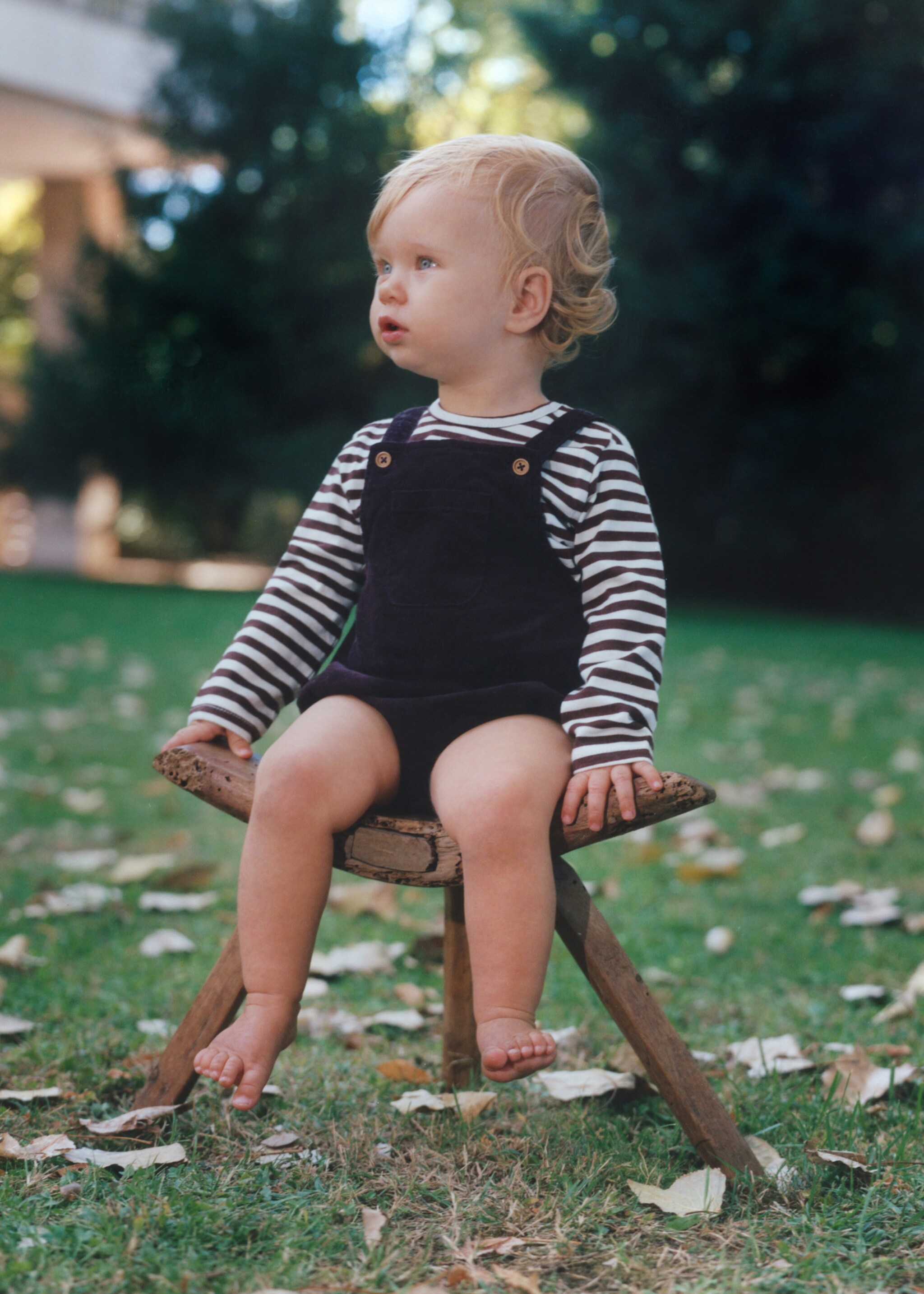 Striped cotton T-shirt - Details of the article 5, Burgundy. Ref: 17055978-00.