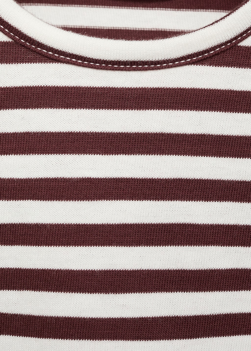 Striped cotton T-shirt