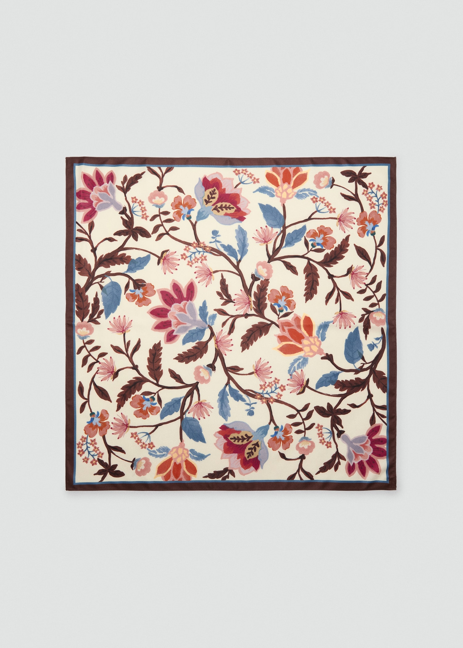 Pañuelo estampado floral - Artículo sin modelo