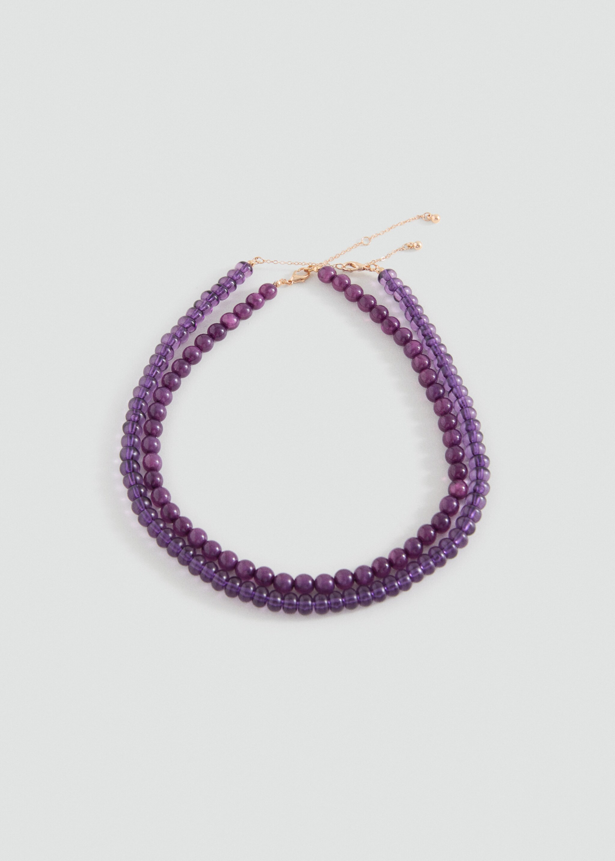 2 pack of necklaces - Article without model, Brown. Ref: 17055990-00.