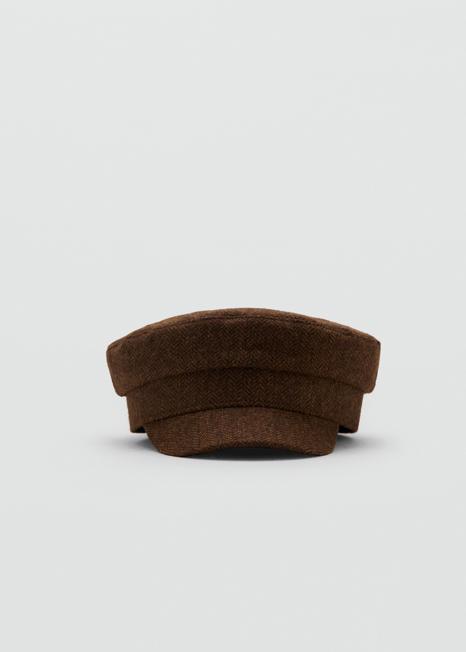 Wool baker cap - Medium plane