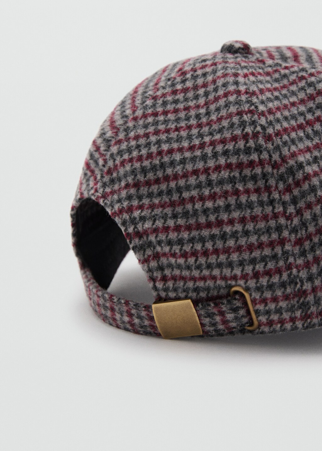 Tweed baker cap