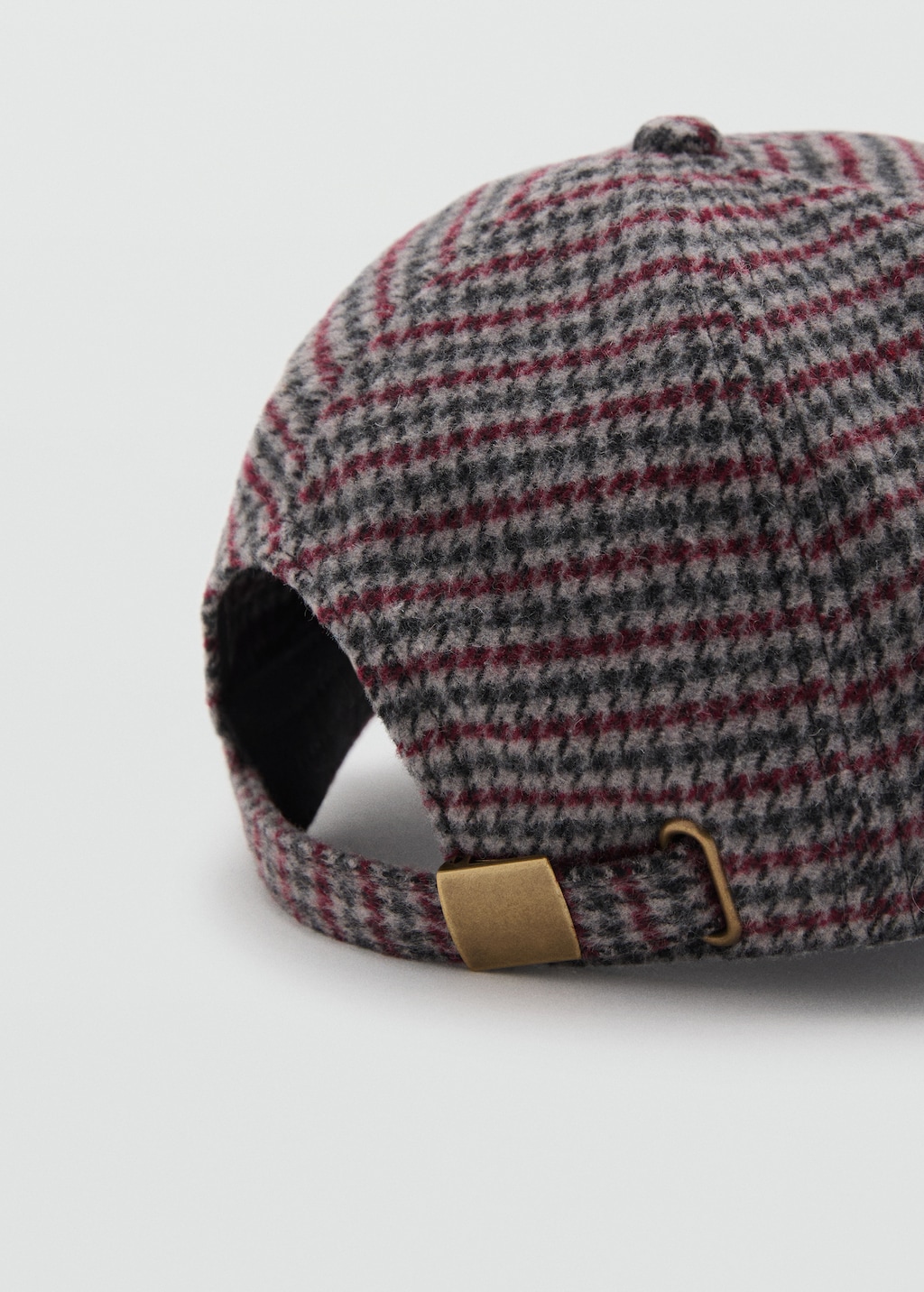 Tweed baker cap