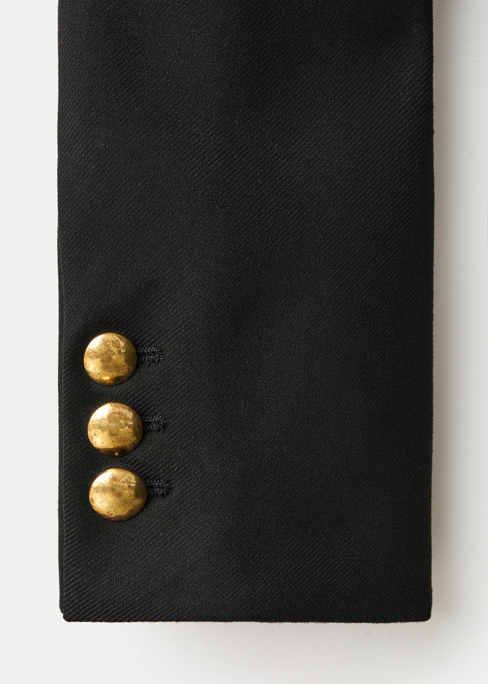 Blazer croisé double boutonnage - Détail de l'article 0, Noir. Ref: 17056004-00.