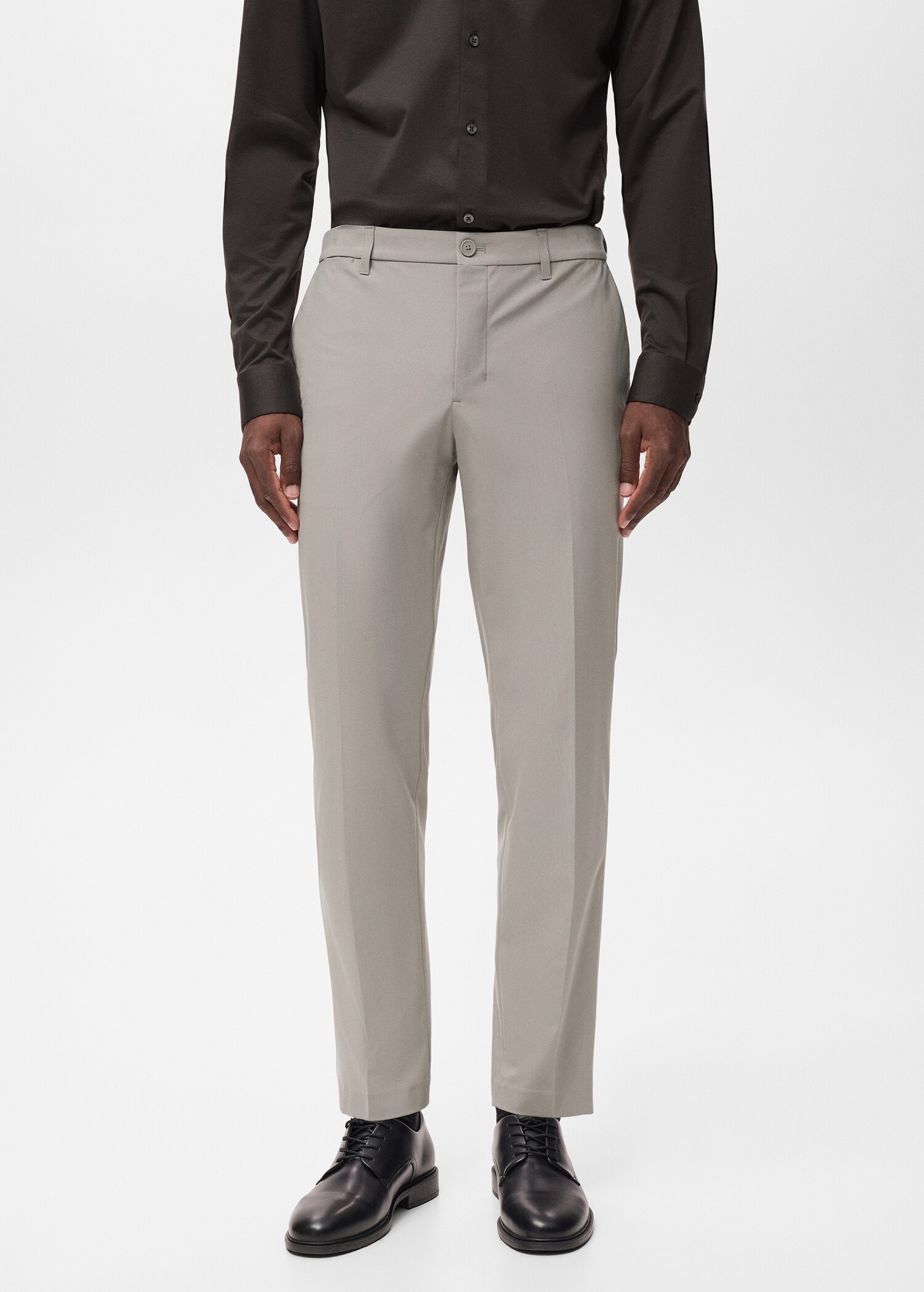 Slim-fit thermoregulating trousers - Medium plane