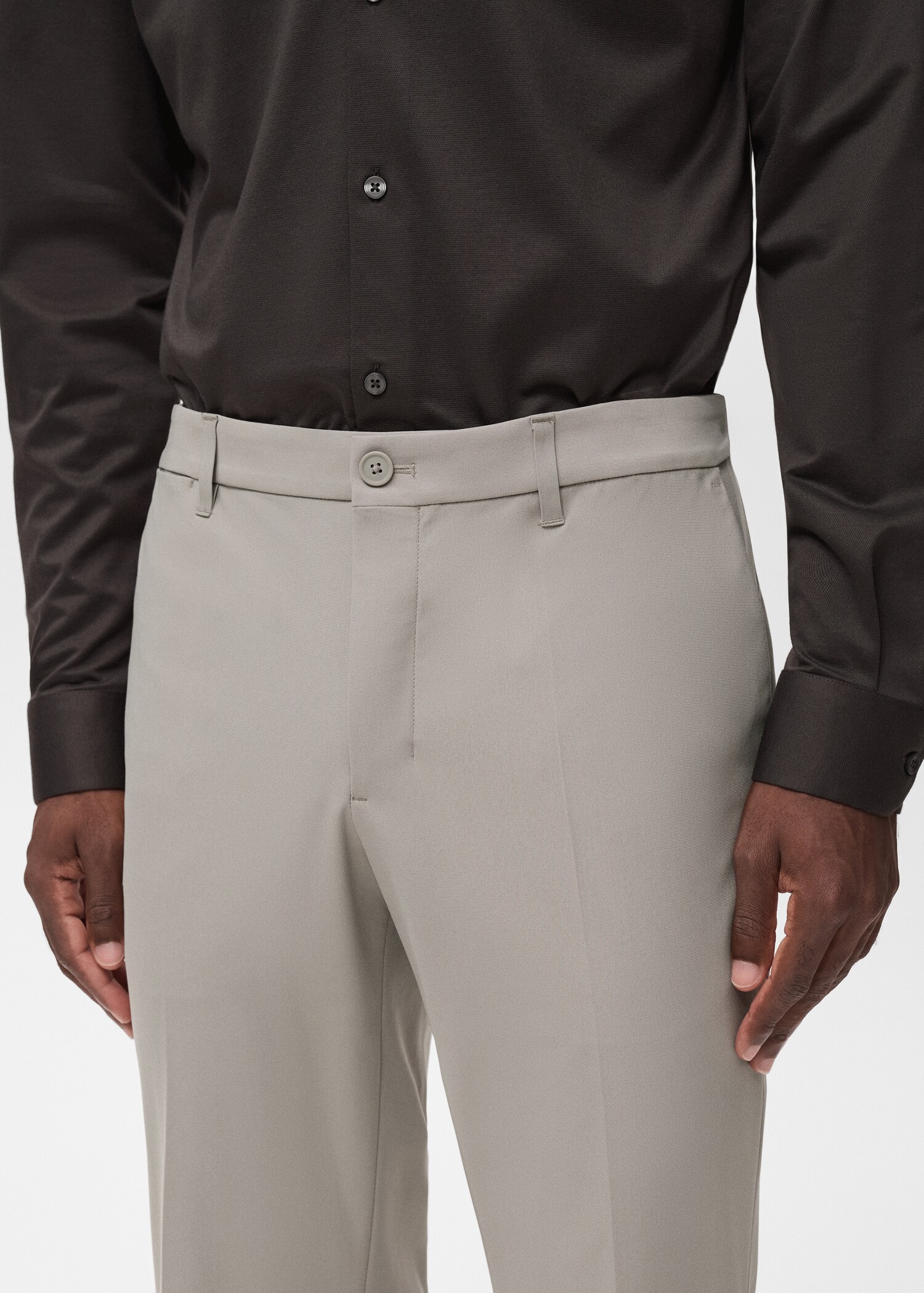Slim-fit thermoregulating trousers - Details of the article 1
