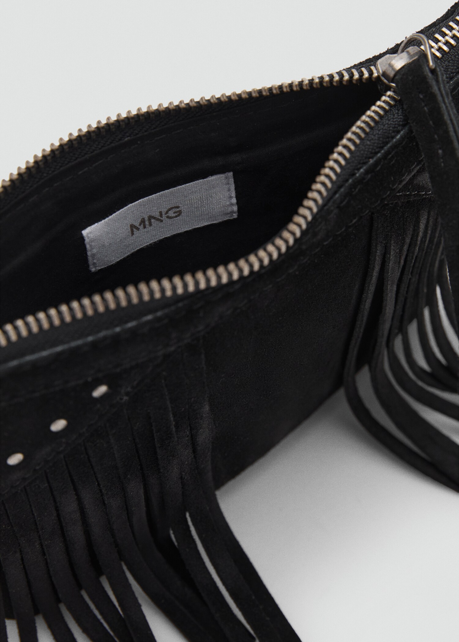 Leather fringes bag - Details of the article 1
