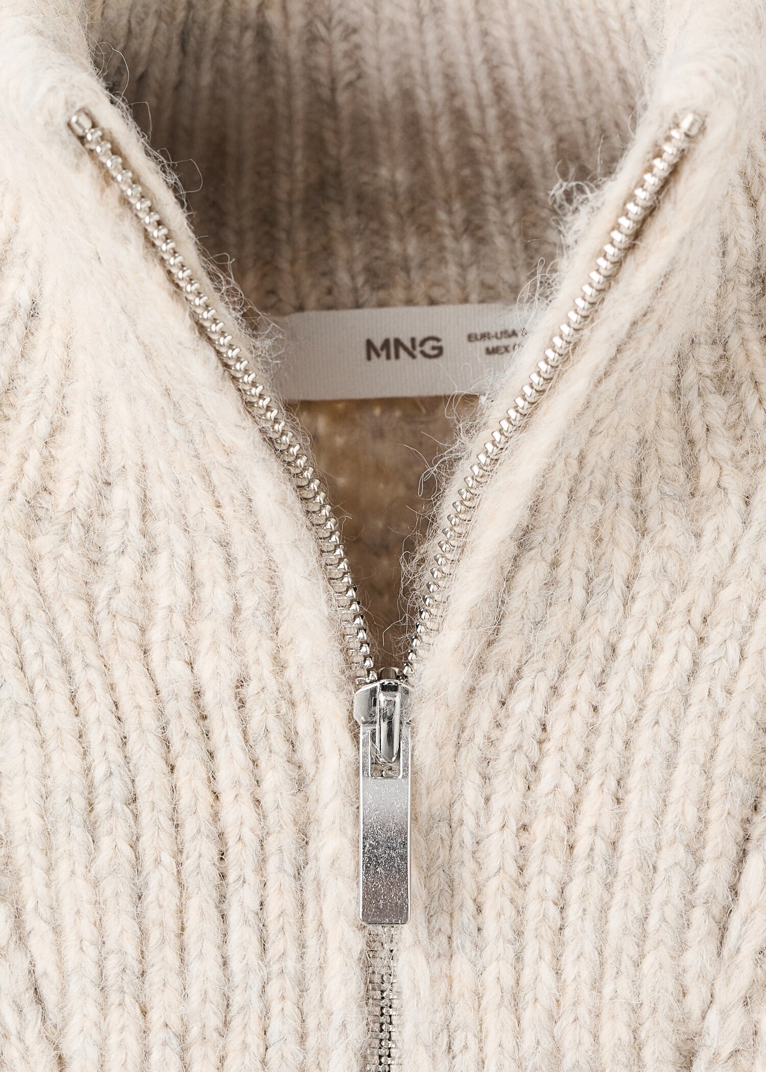 Gilet maille col montant - Détail de l'article 8