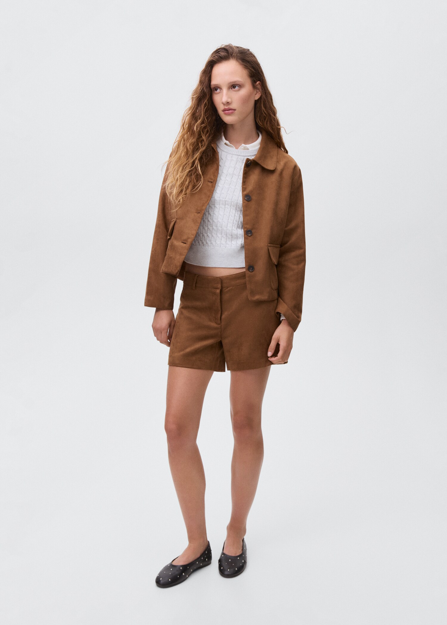 Blouson imitation daim - Détail de l'article 2