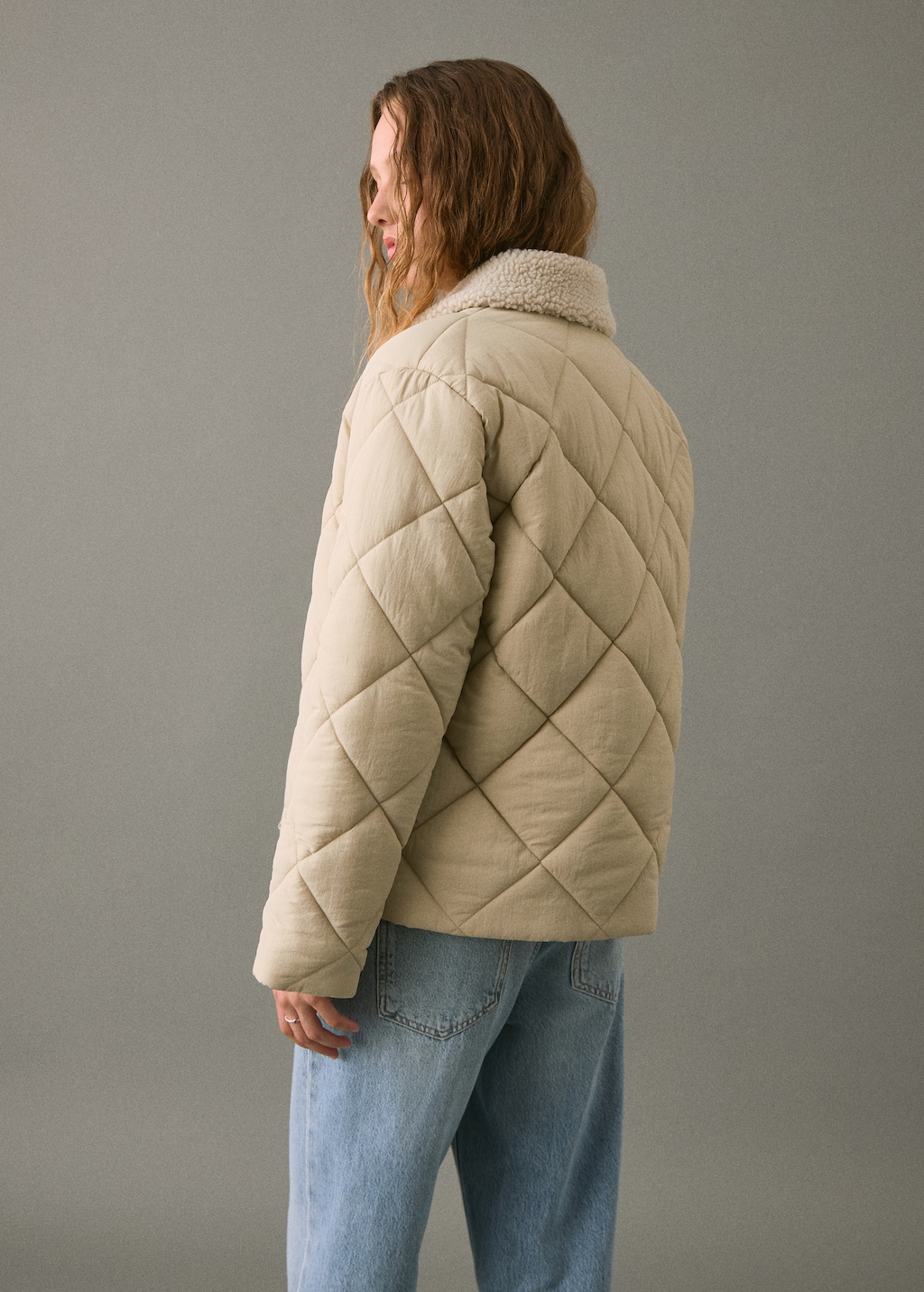 Pocket quilted jacket