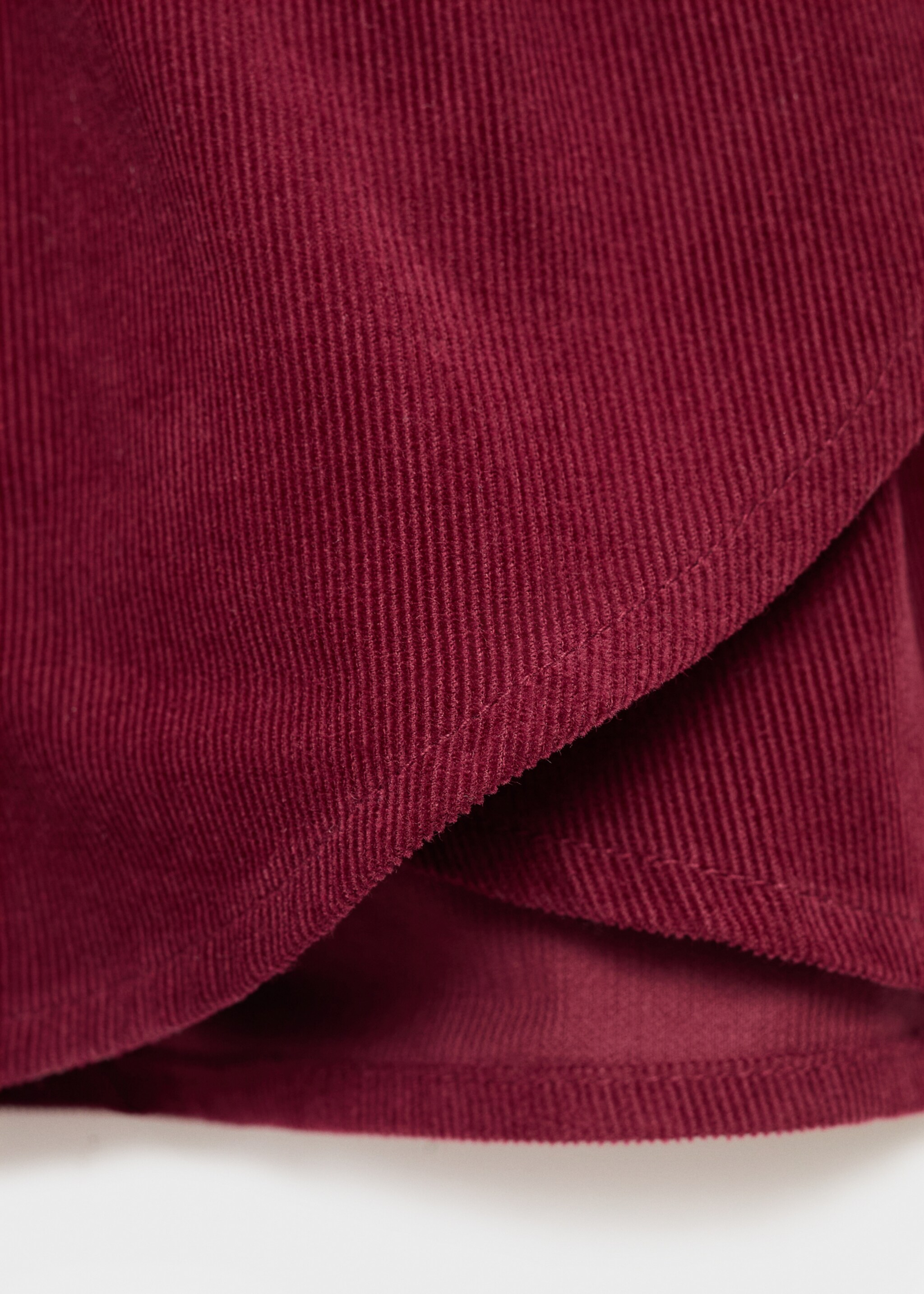 Skirt big - Details of the article 8, Maroon. Ref: 17056334-00.