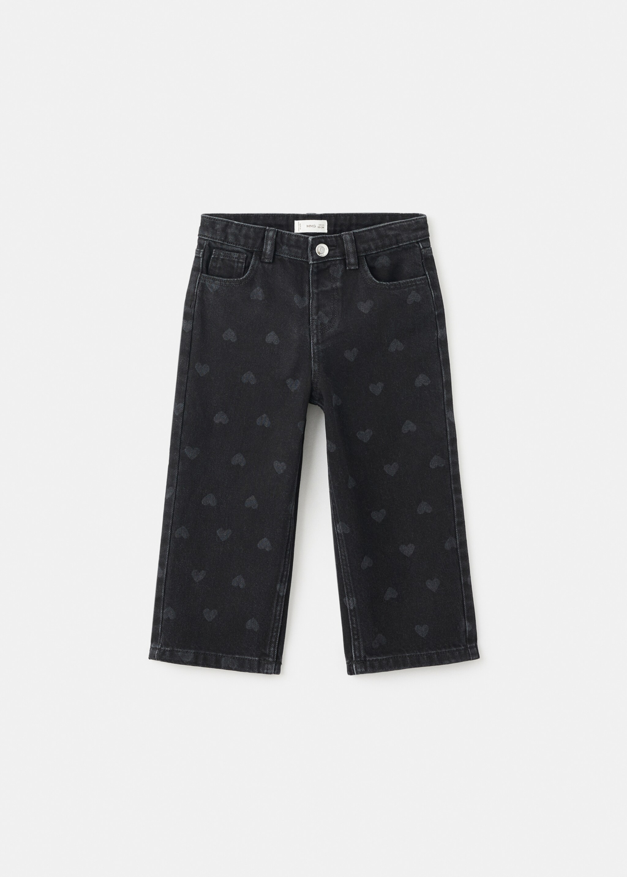 Trousers carla - Article without model, Black denim. Ref: 17056335-00.