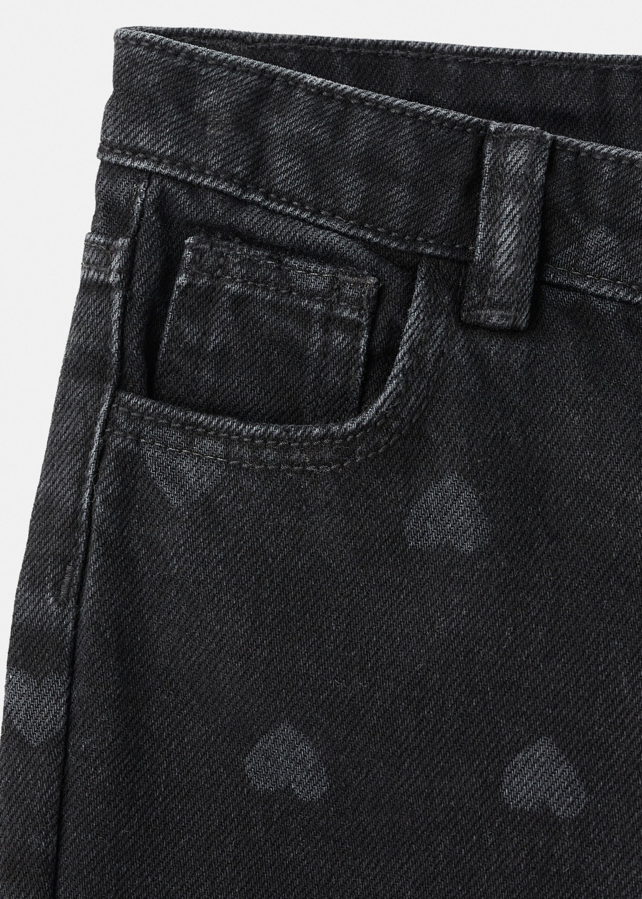 Trousers carla - Details of the article 0, Black denim. Ref: 17056335-00.