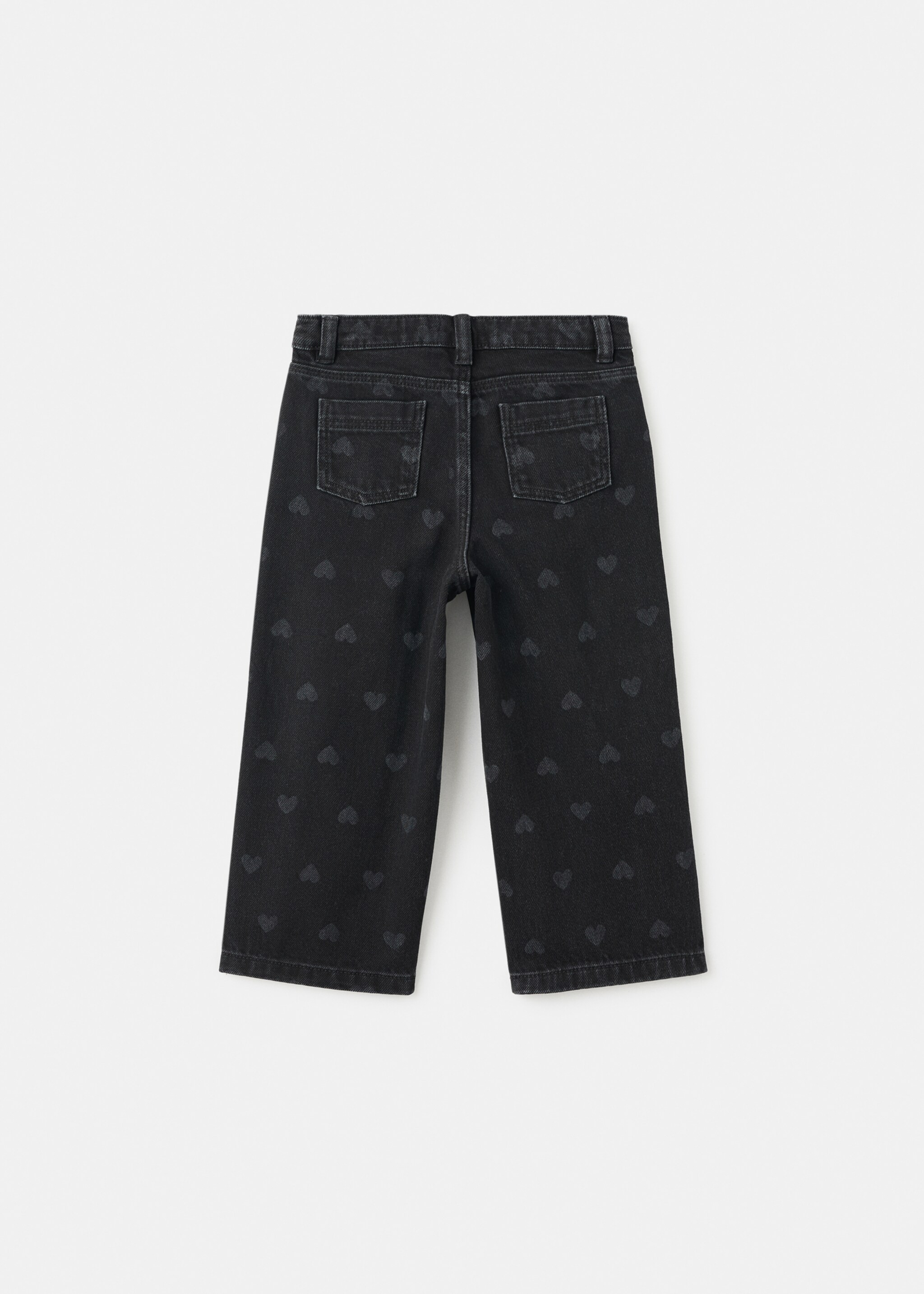 Trousers carla - Reverse of the article, Black denim. Ref: 17056335-00.